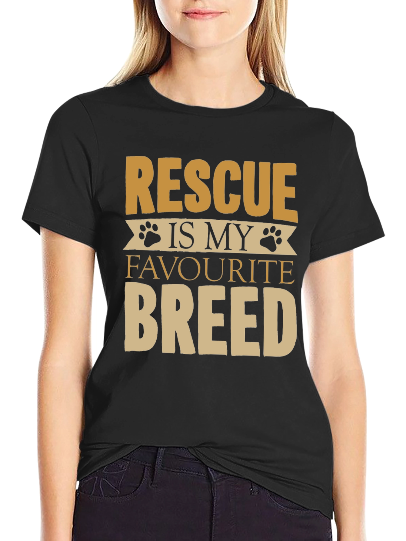 Rescue is My Favorite Breed T-Shirt