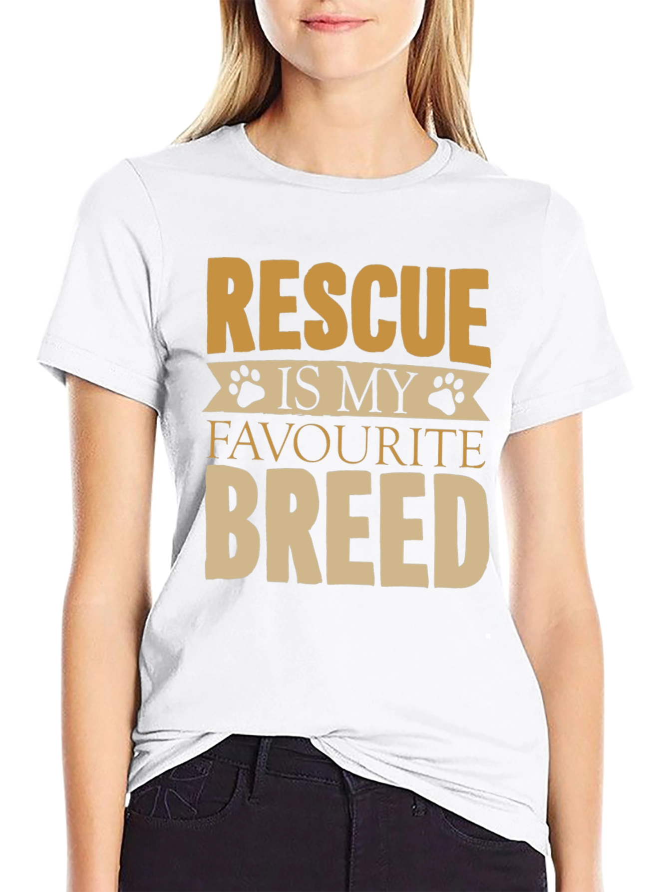 Rescue is My Favorite Breed T-Shirt