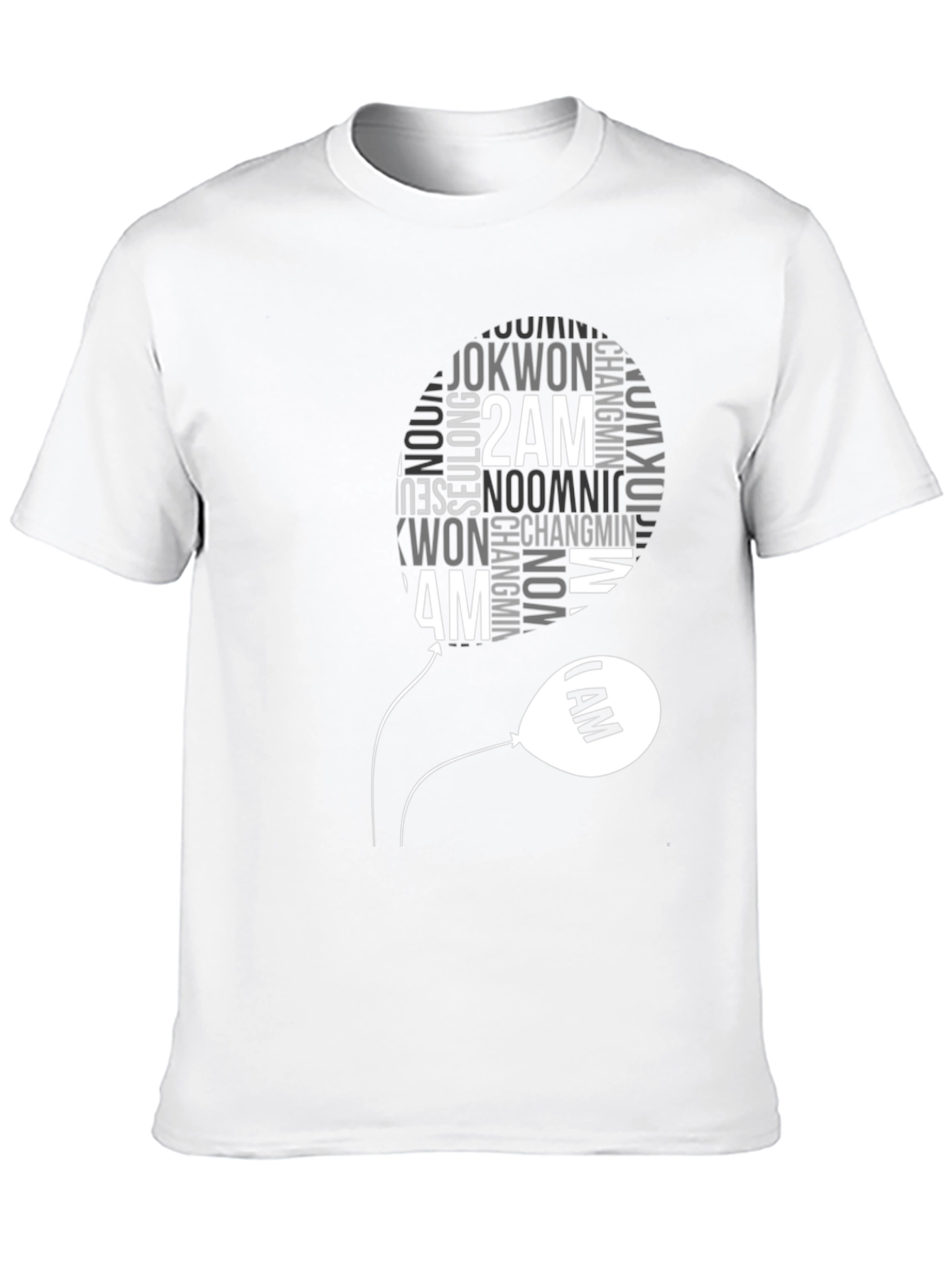 2AM Kpop Band Fan T-Shirt - Black Cotton Tee