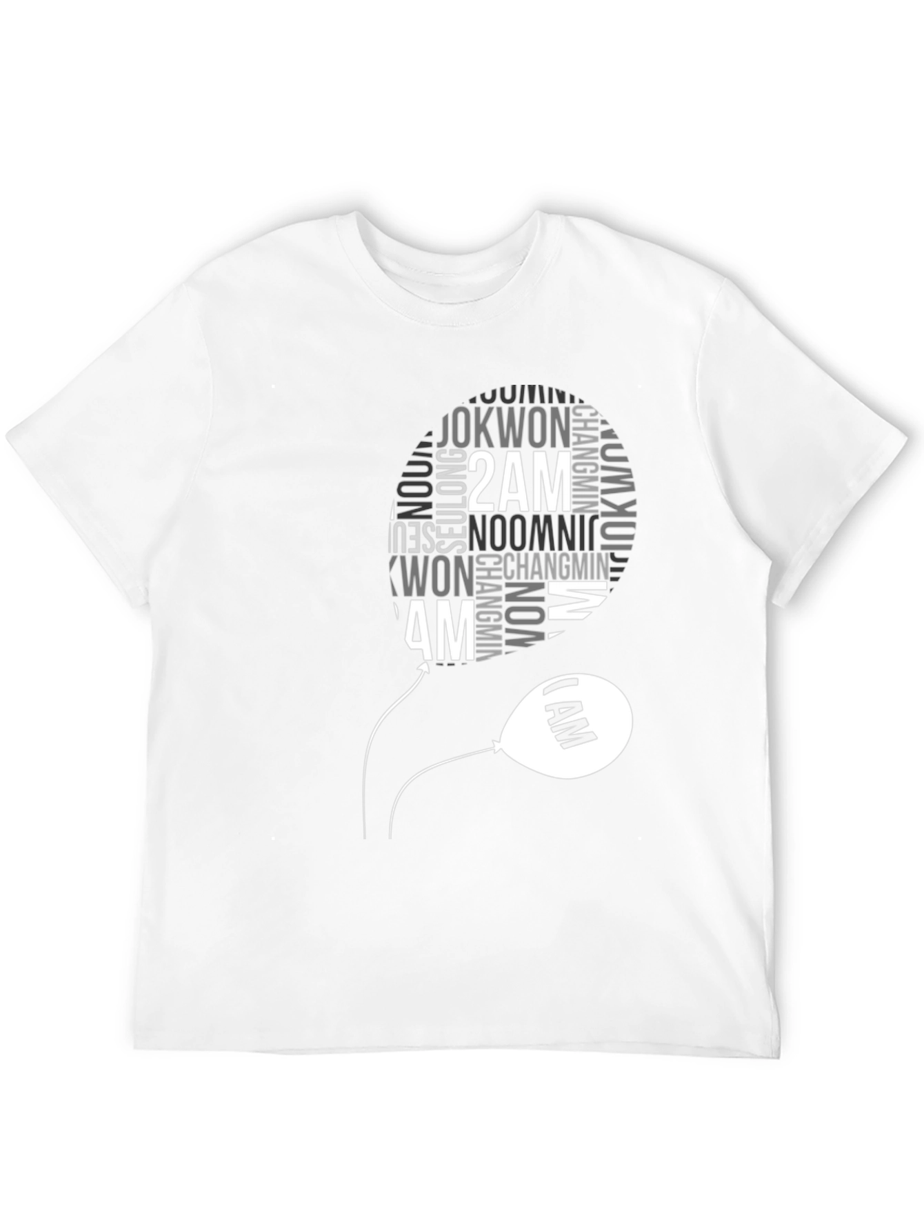 2AM Kpop Band Fan T-Shirt - Black Cotton Tee