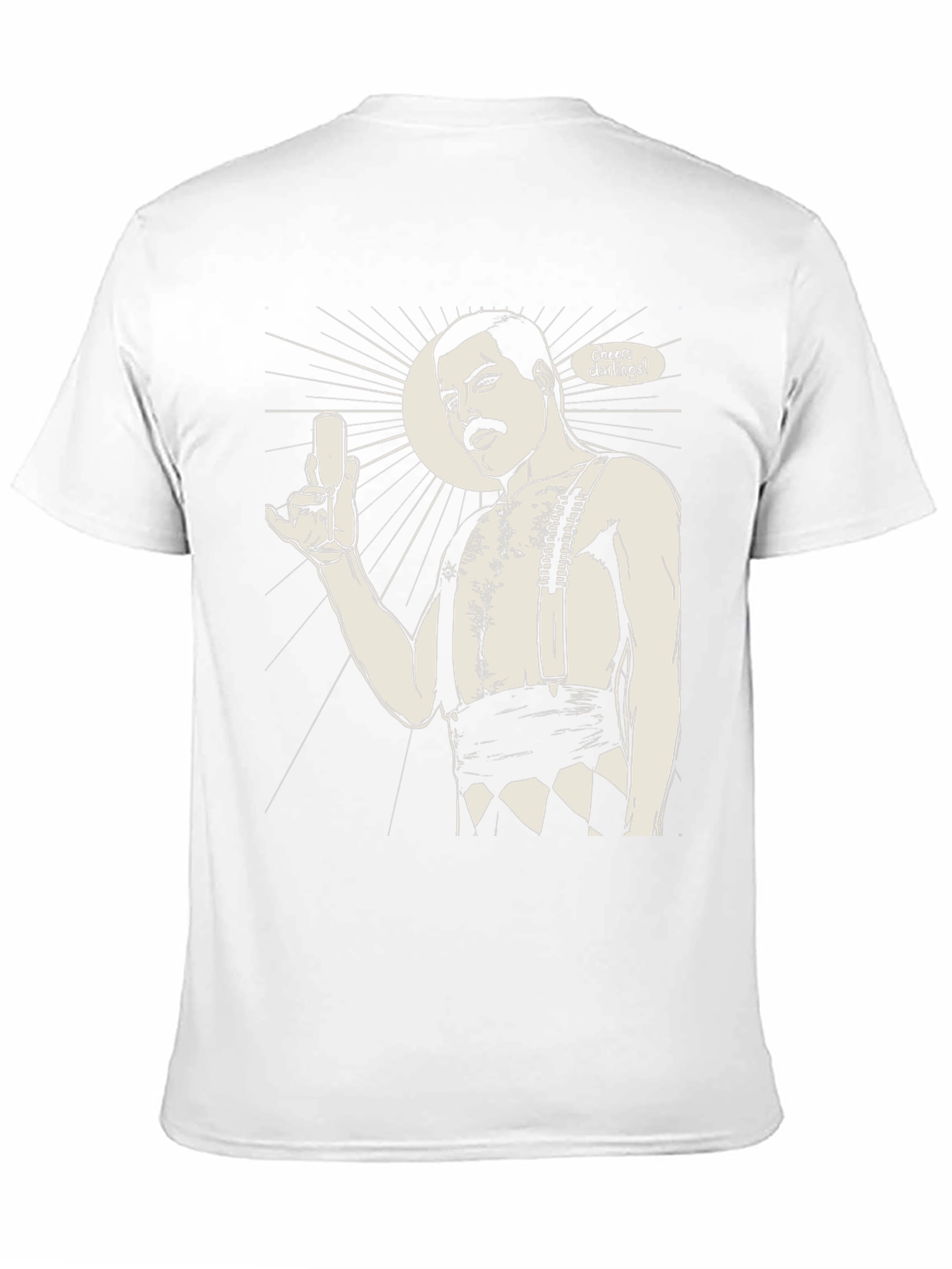 Freddie Mercury Cheers Darling T-Shirt
