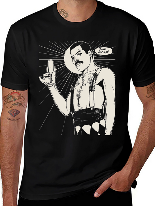 Freddie Mercury Cheers Darling T-Shirt