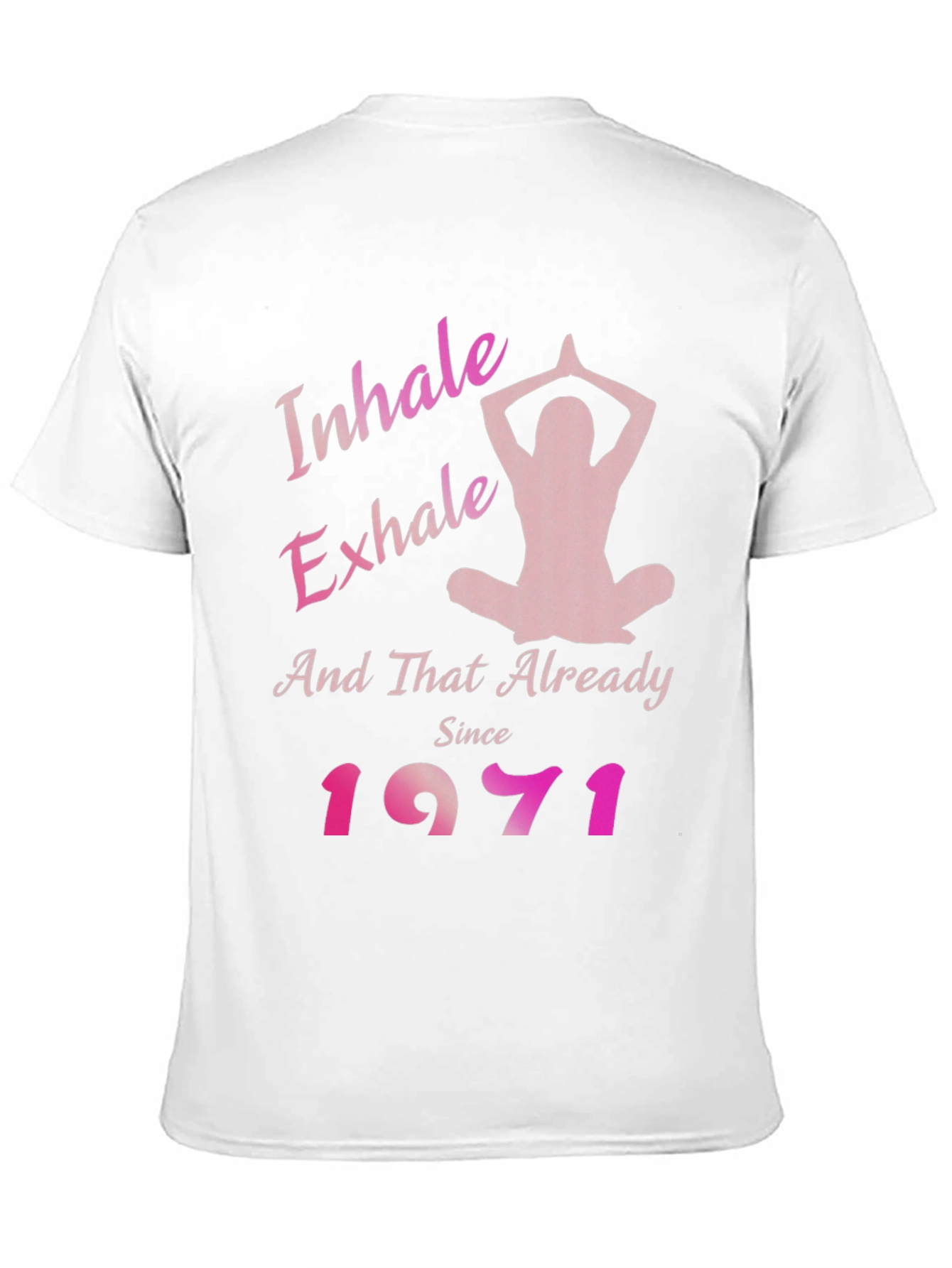 Inhale Exhale 1971 Yoga Tee