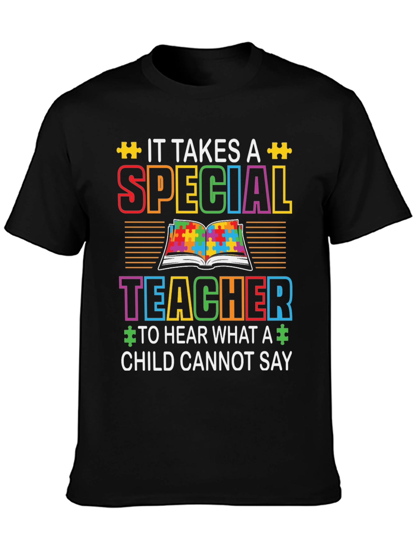 Special Teacher Autism Awareness T-Shirt