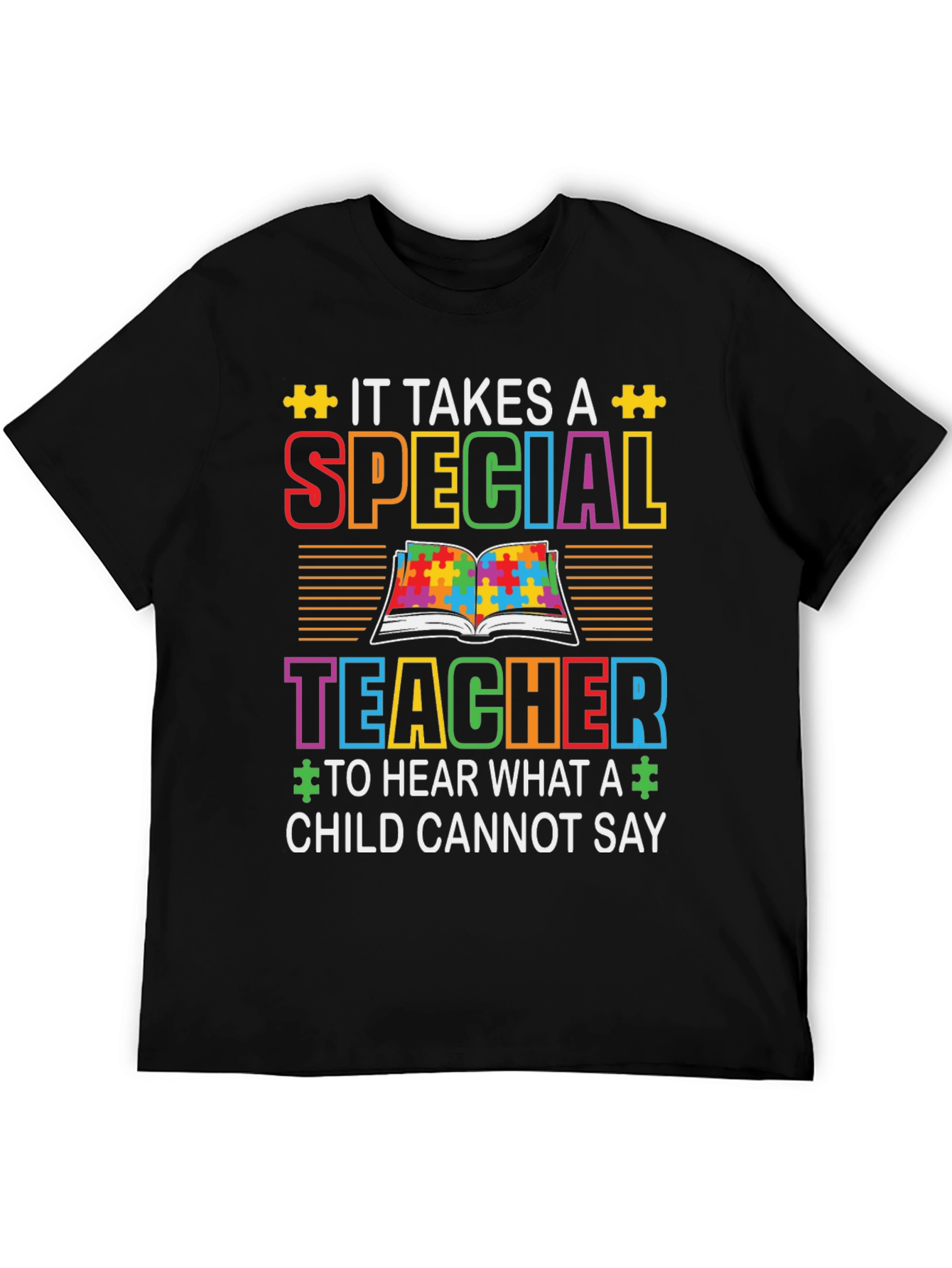 Special Teacher Autism Awareness T-Shirt