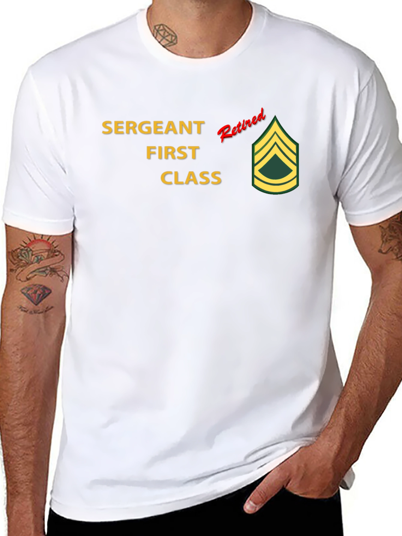 Retired Sergeant First Class T-Shirt