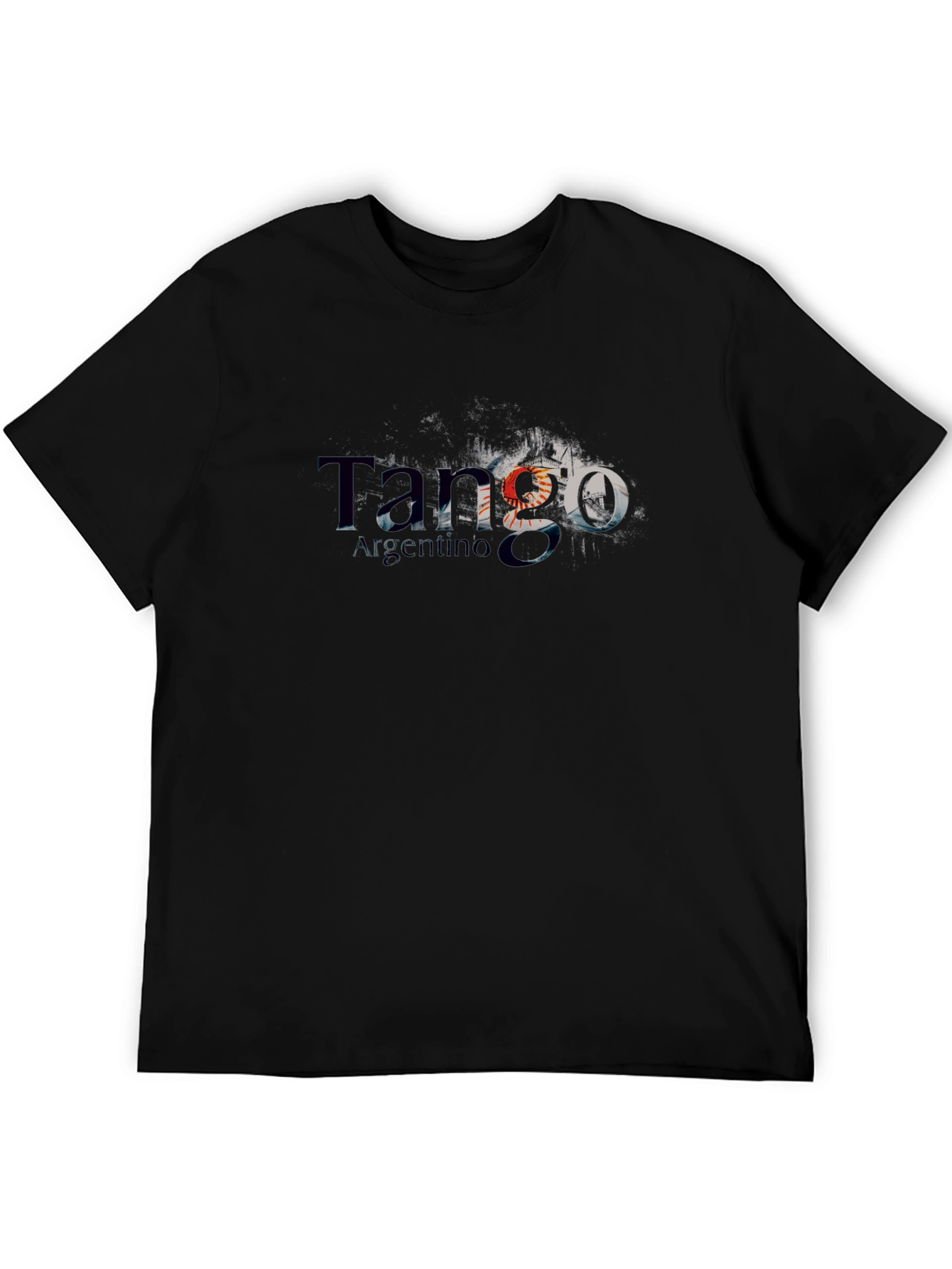 Tango Argentino Graphic Tee - Stylish Black T-Shirt