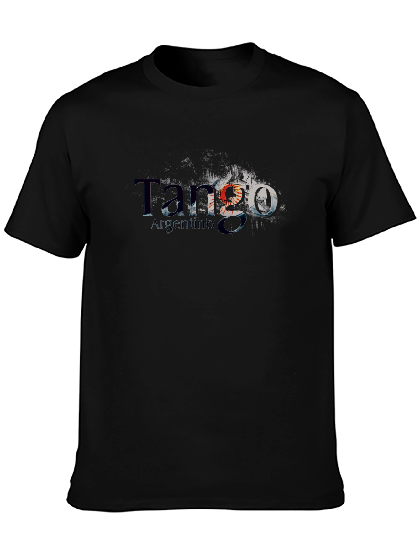 Tango Argentino Graphic Tee - Stylish Black T-Shirt