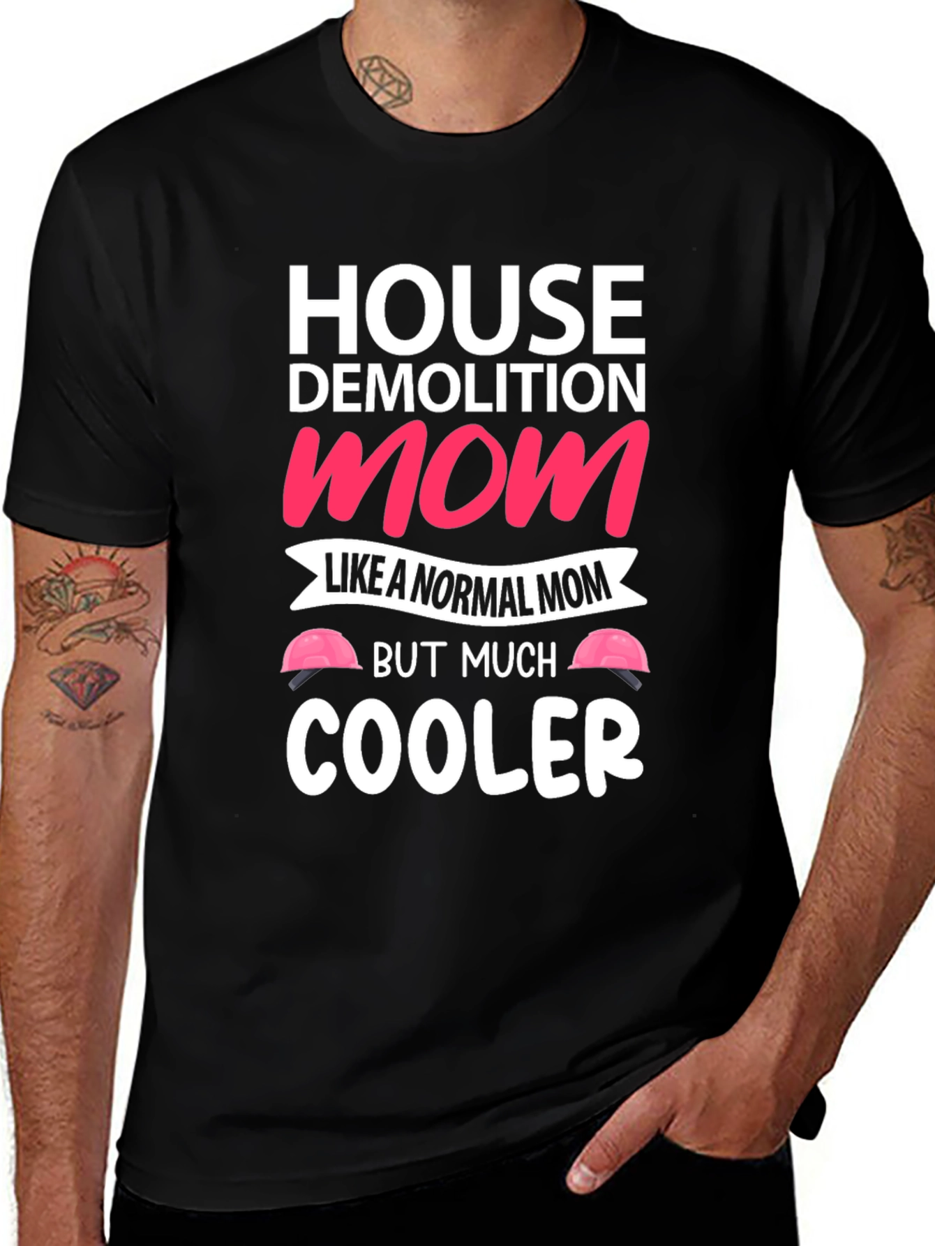 House Demolition Mom Graphic T-Shirt
