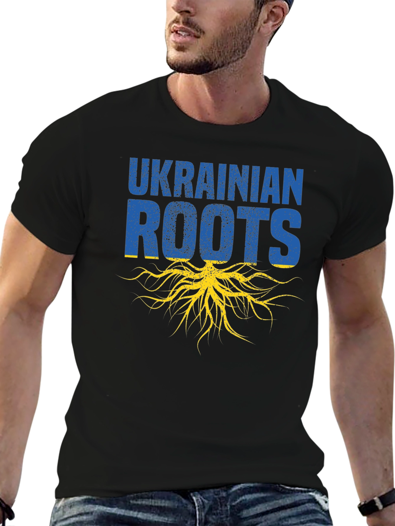 Ukrainian Roots Graphic T-Shirt