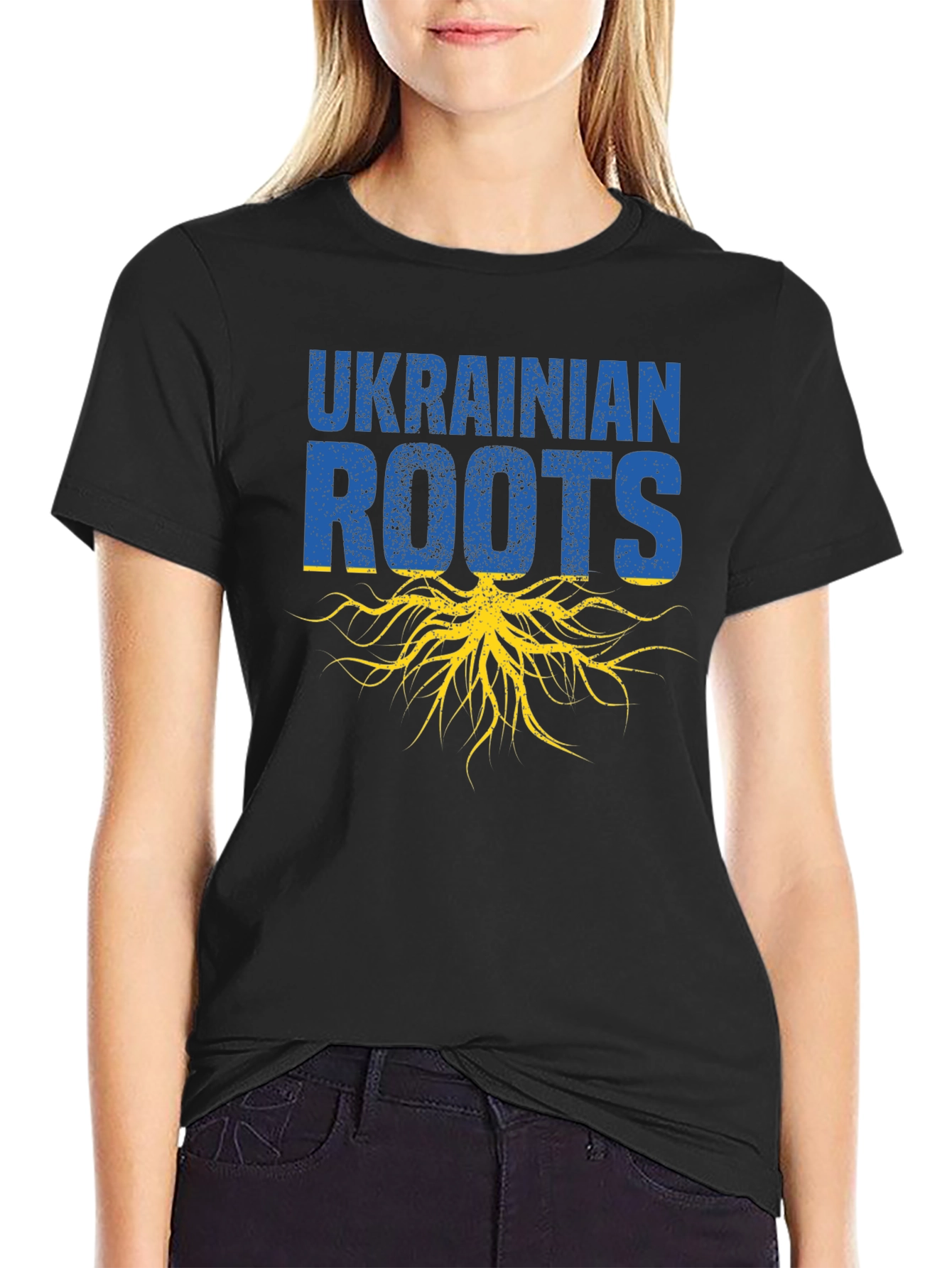 Ukrainian Roots Graphic T-Shirt