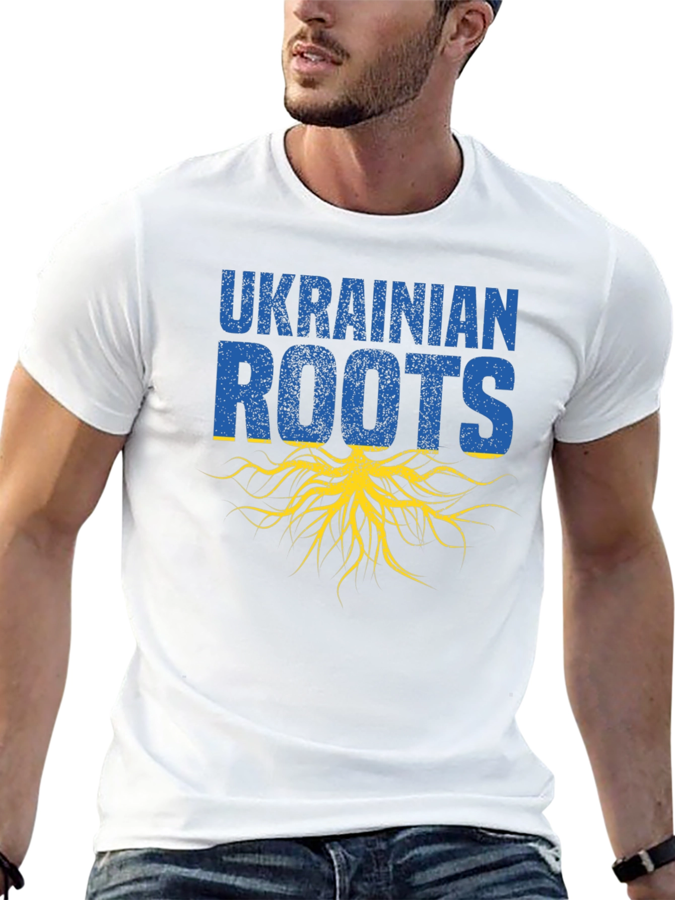 Ukrainian Roots Graphic T-Shirt