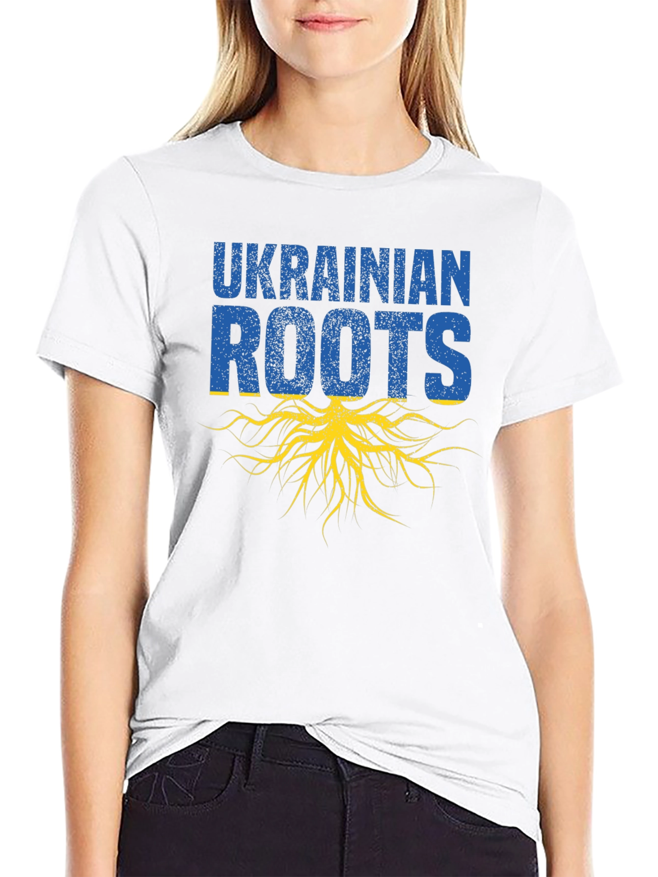 Ukrainian Roots Graphic T-Shirt