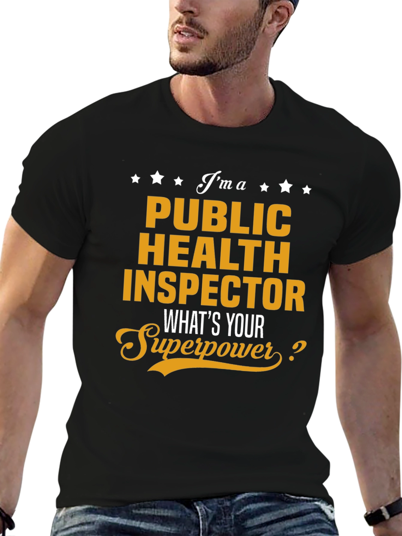 Public Health Inspector Superpower Graphic Tee