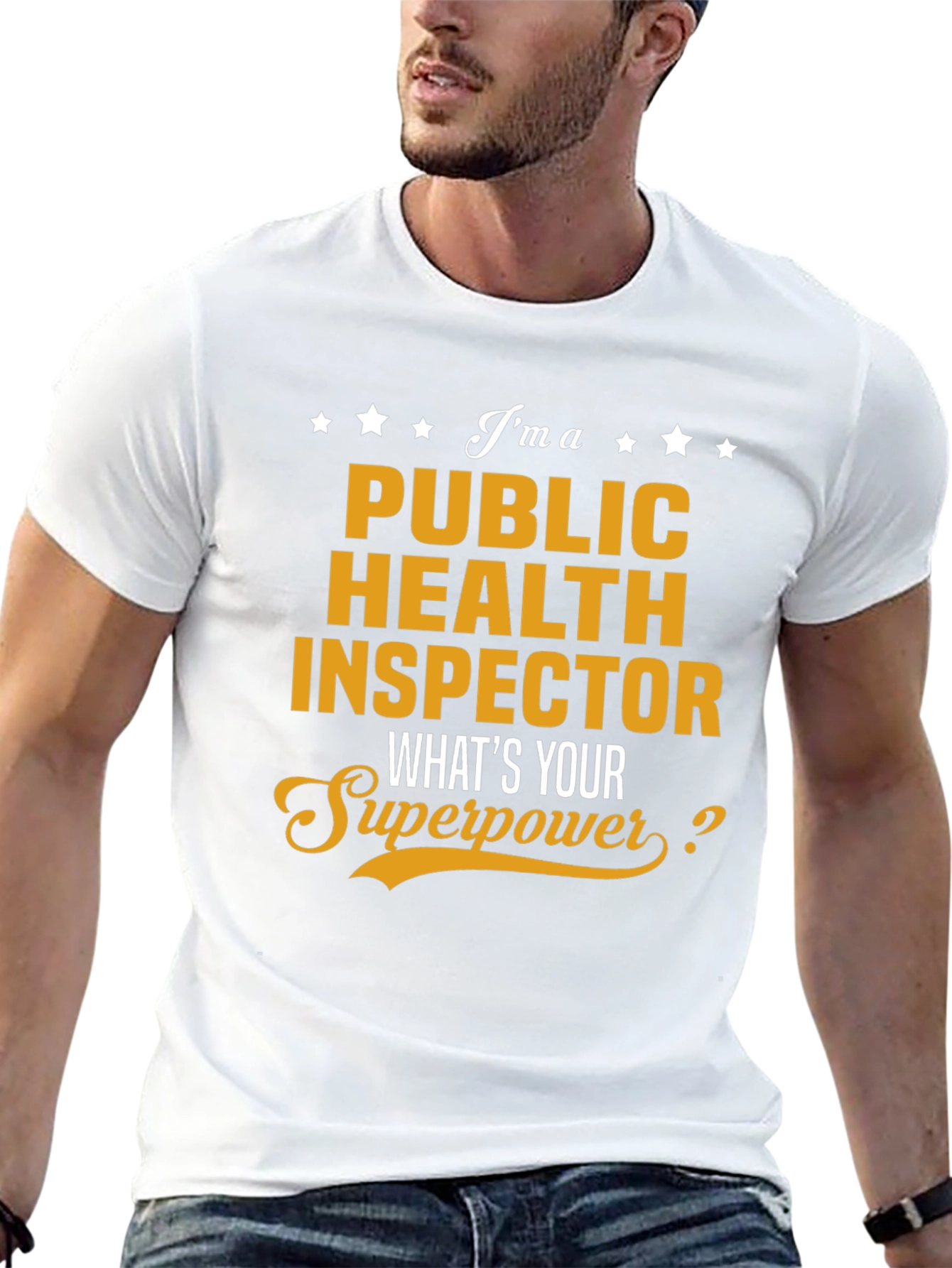 Public Health Inspector Superpower Graphic Tee