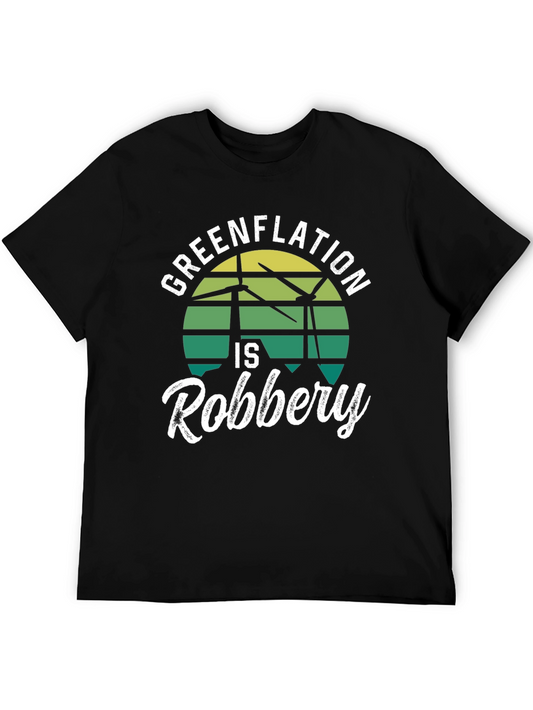 Greenflation is Robbery Graphic T-Shirt