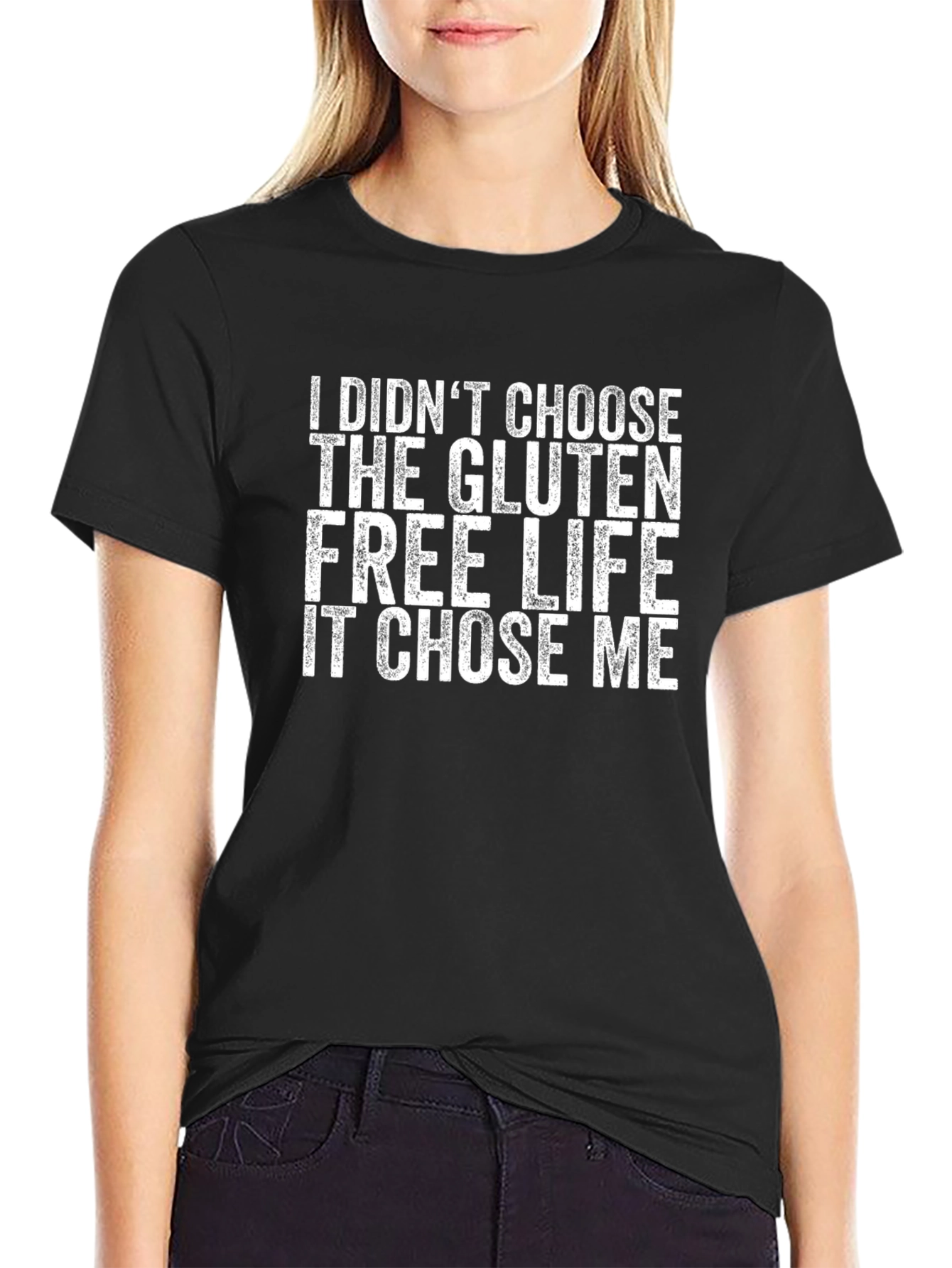 Gluten Free Life T-Shirt - Trendy Slogan Tee