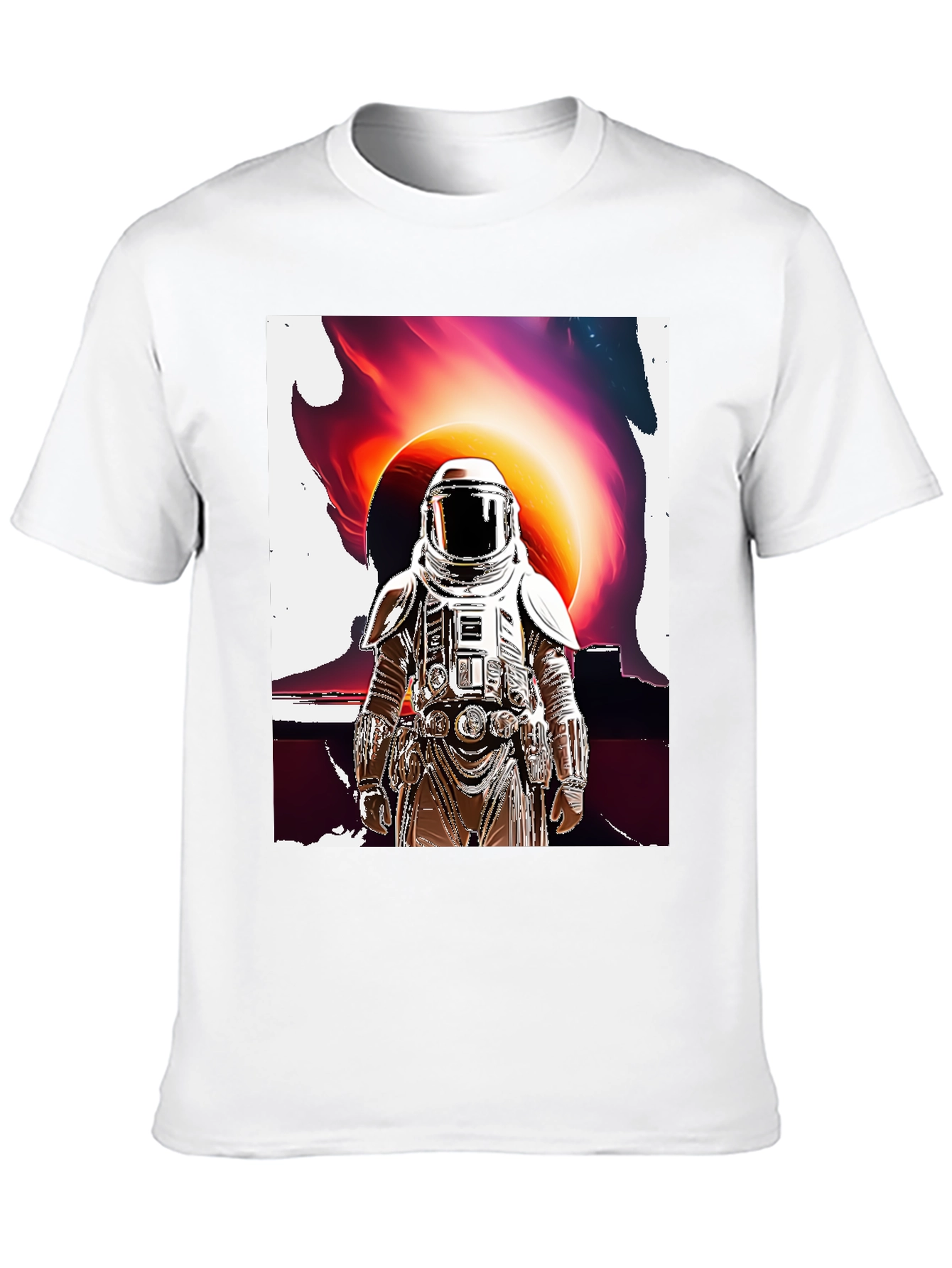Astronaut Graphic T-Shirt - Space Art Tee