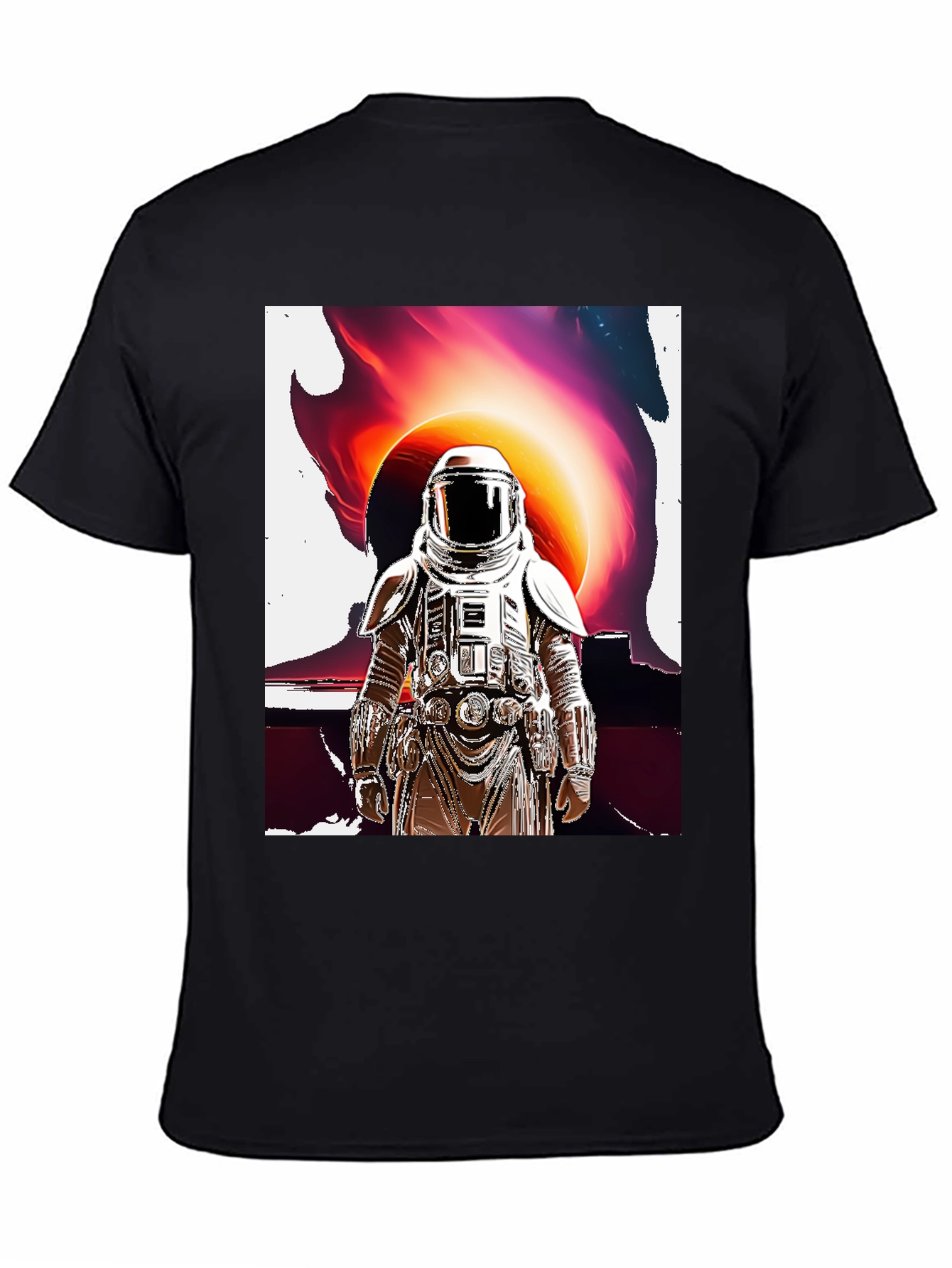 Astronaut Graphic T-Shirt - Space Art Tee