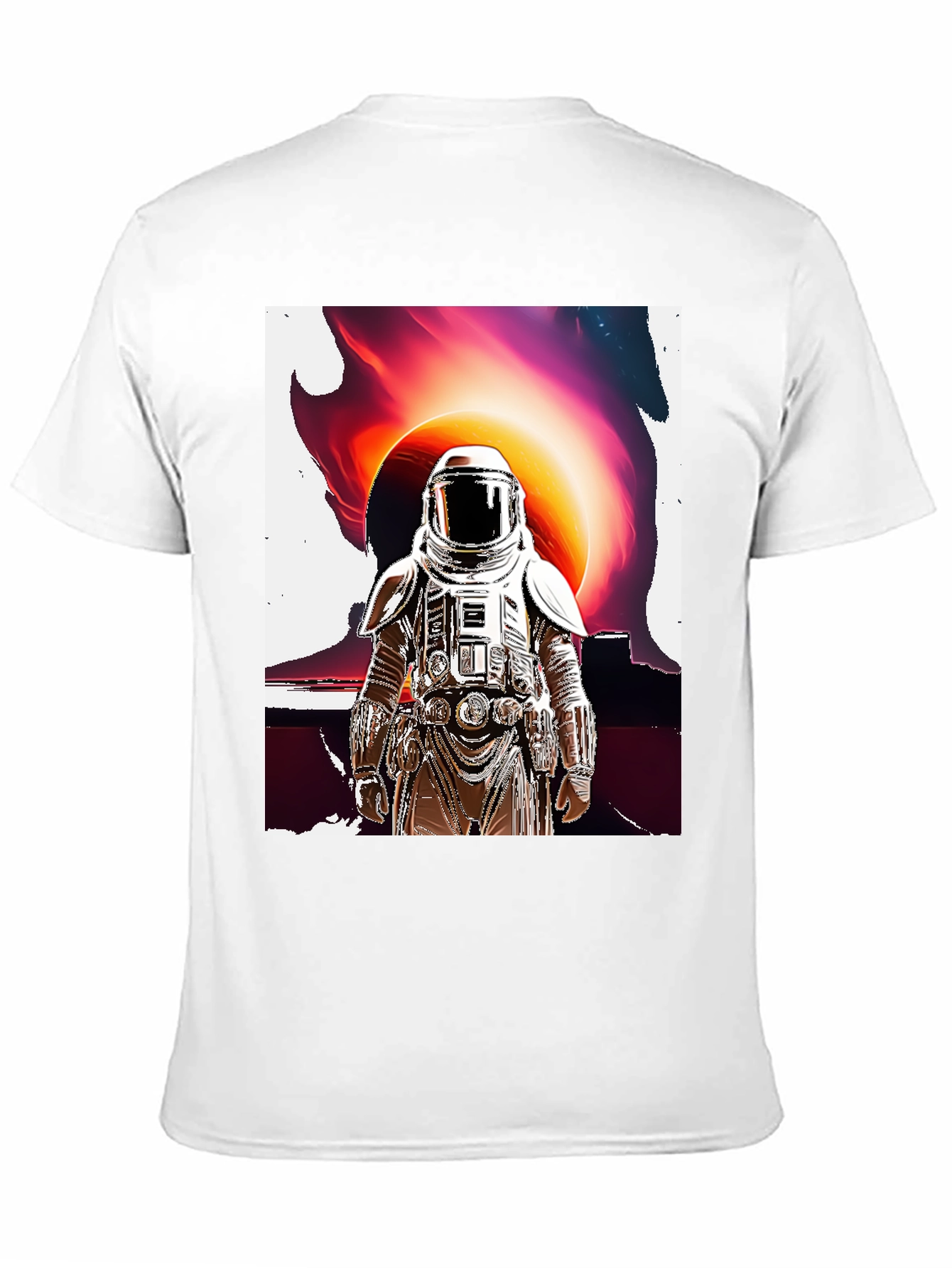Astronaut Graphic T-Shirt - Space Art Tee
