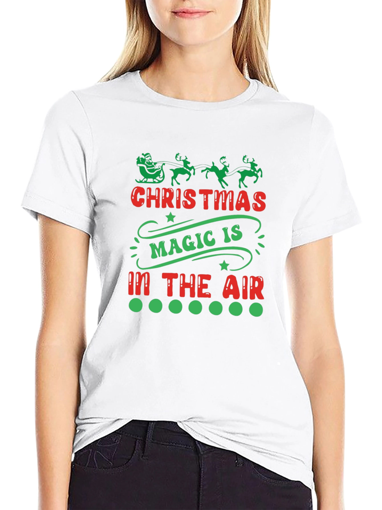 Christmas Magic T-Shirt - Holiday Festive Apparel