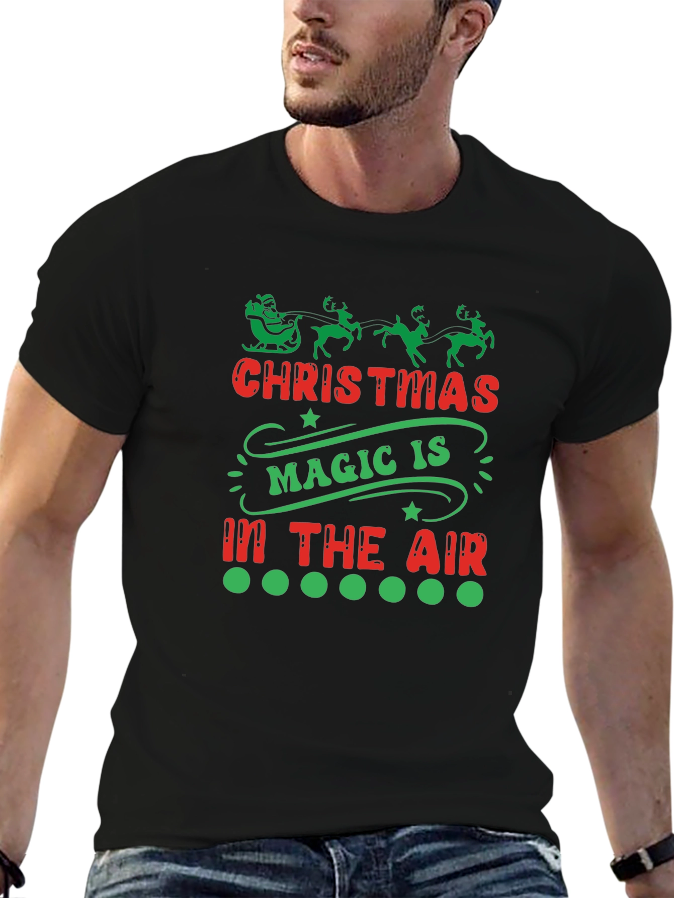 Christmas Magic T-Shirt - Holiday Festive Apparel