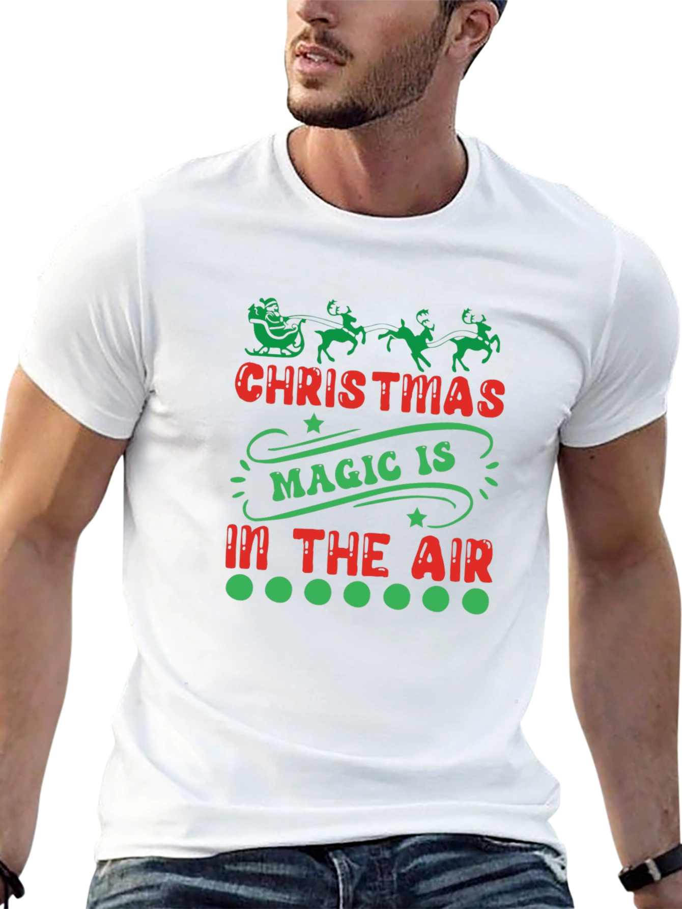 Christmas Magic T-Shirt - Holiday Festive Apparel