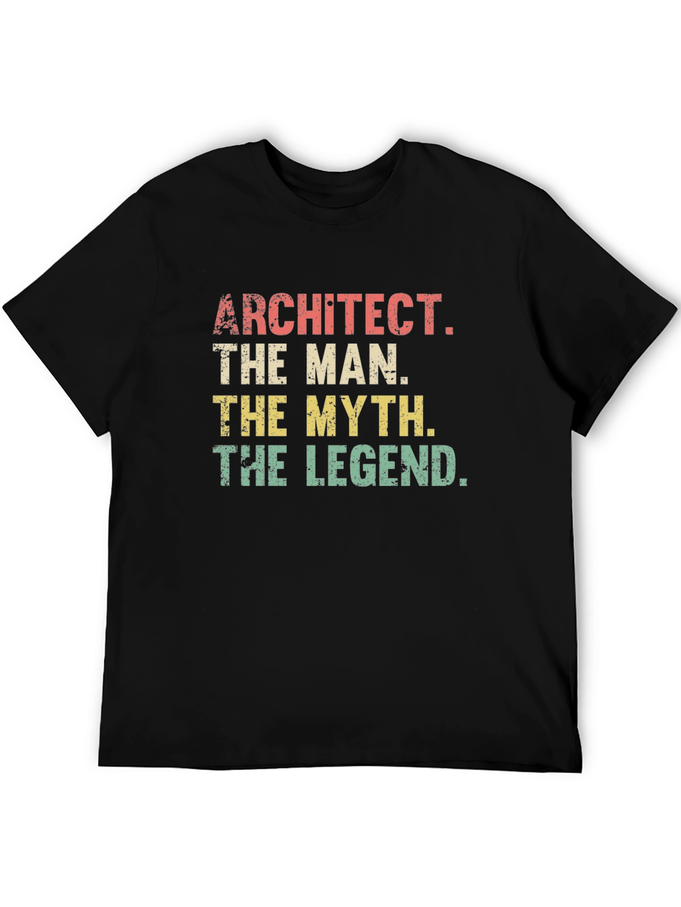 Architect Legend T-Shirt: The Man The Myth