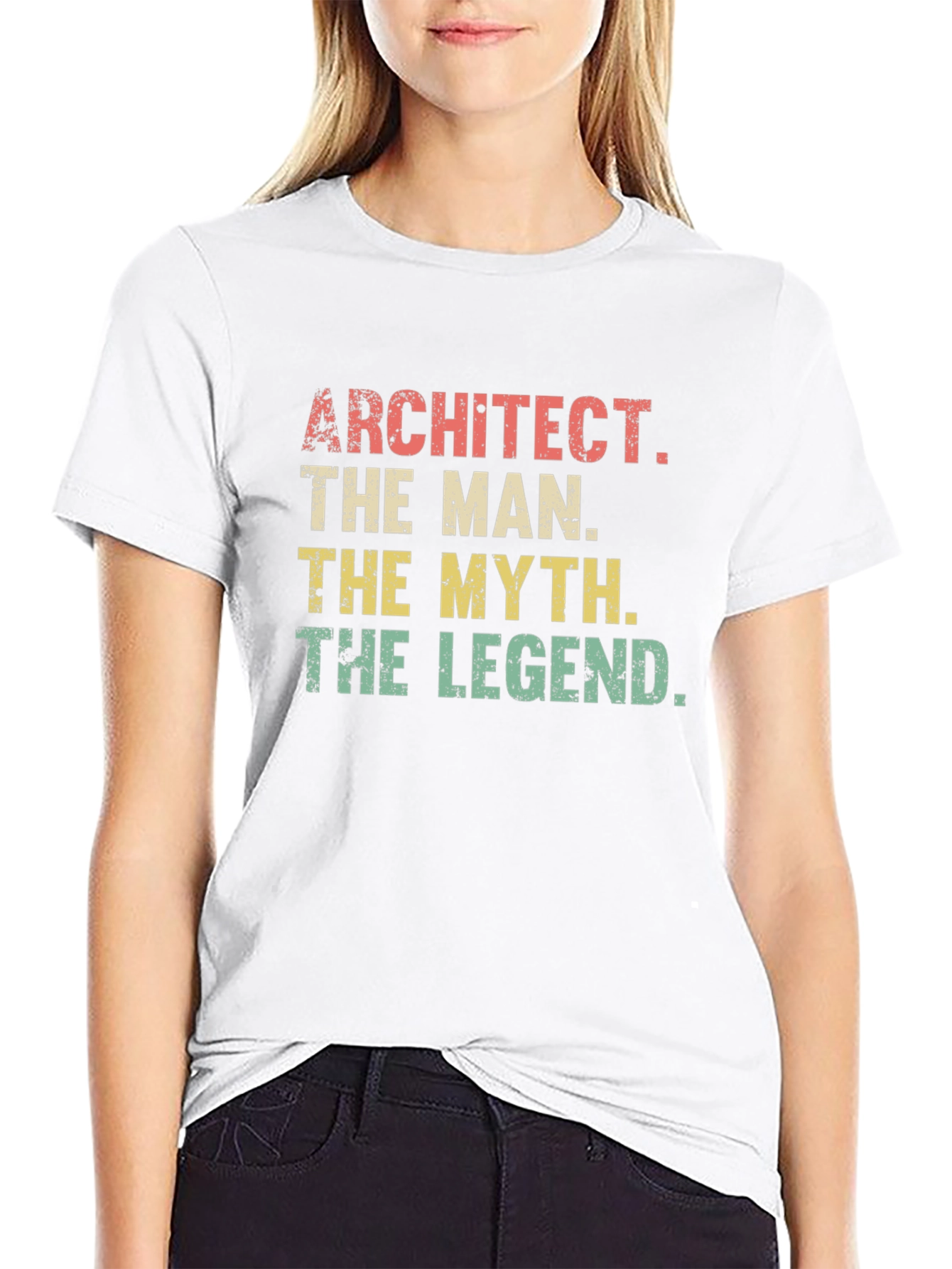 Architect Legend T-Shirt: The Man The Myth