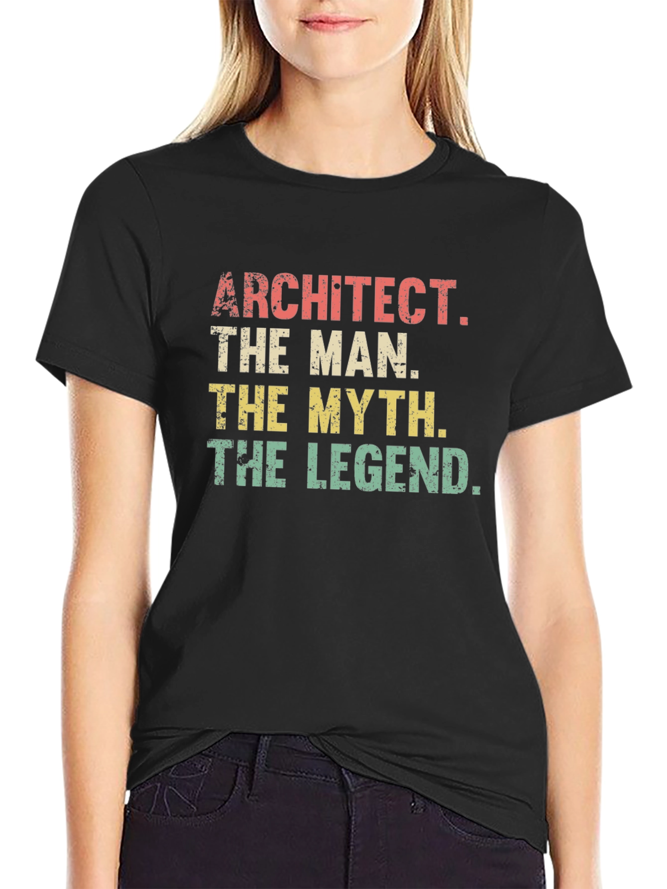 Architect Legend T-Shirt: The Man The Myth