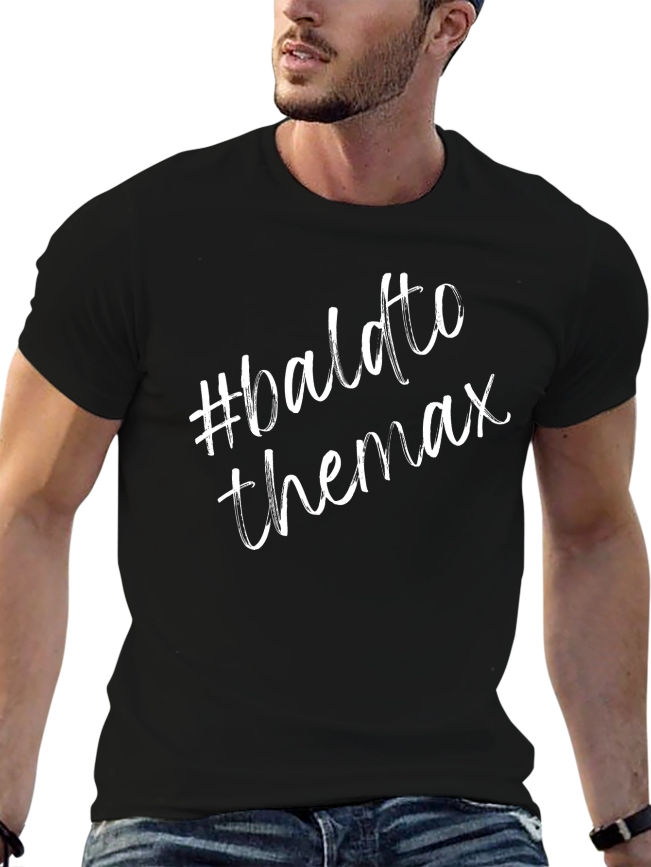 Bald To The Max Graphic Tee