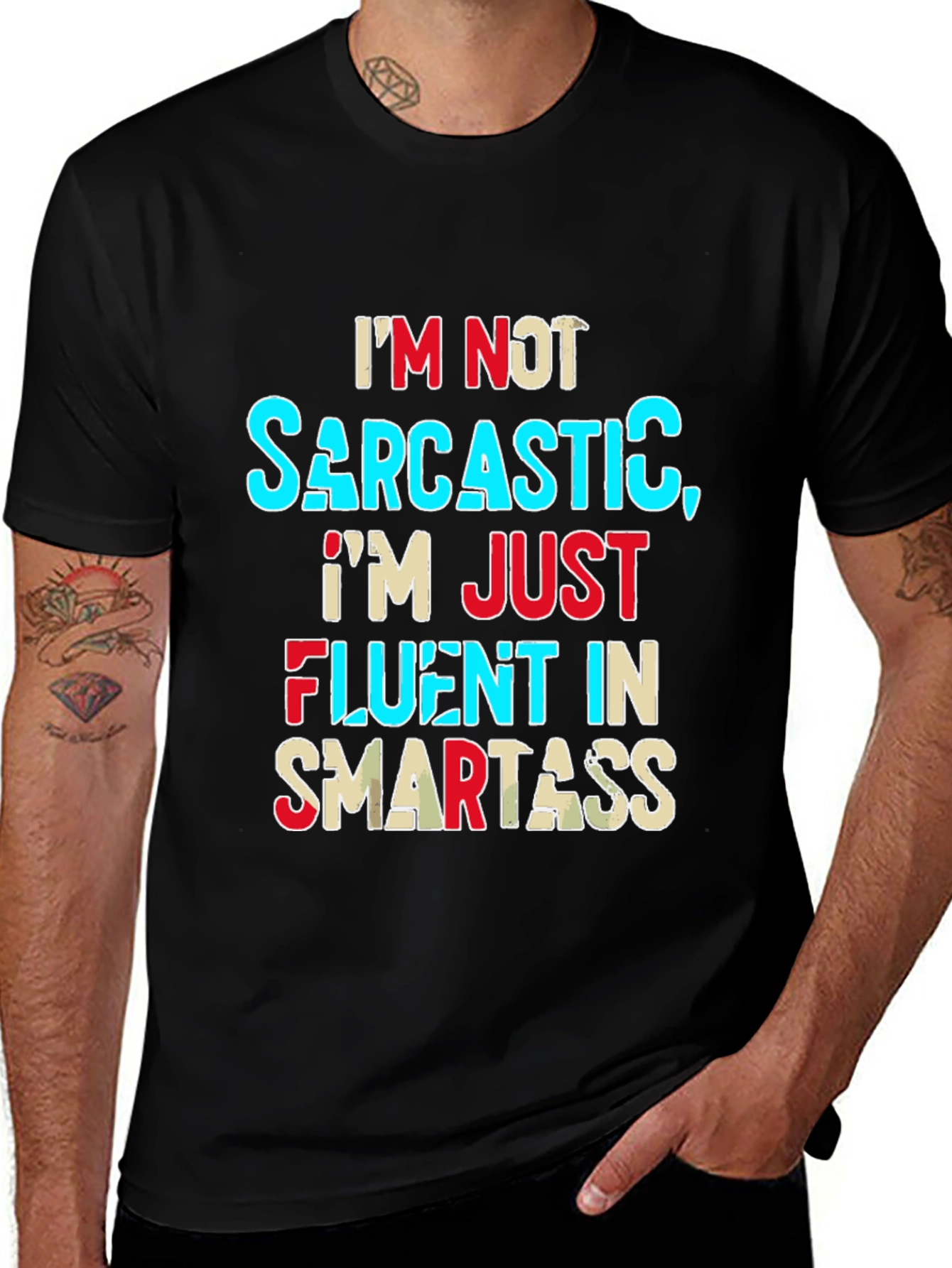Sarcastic Smartass Novelty Graphic T-Shirt