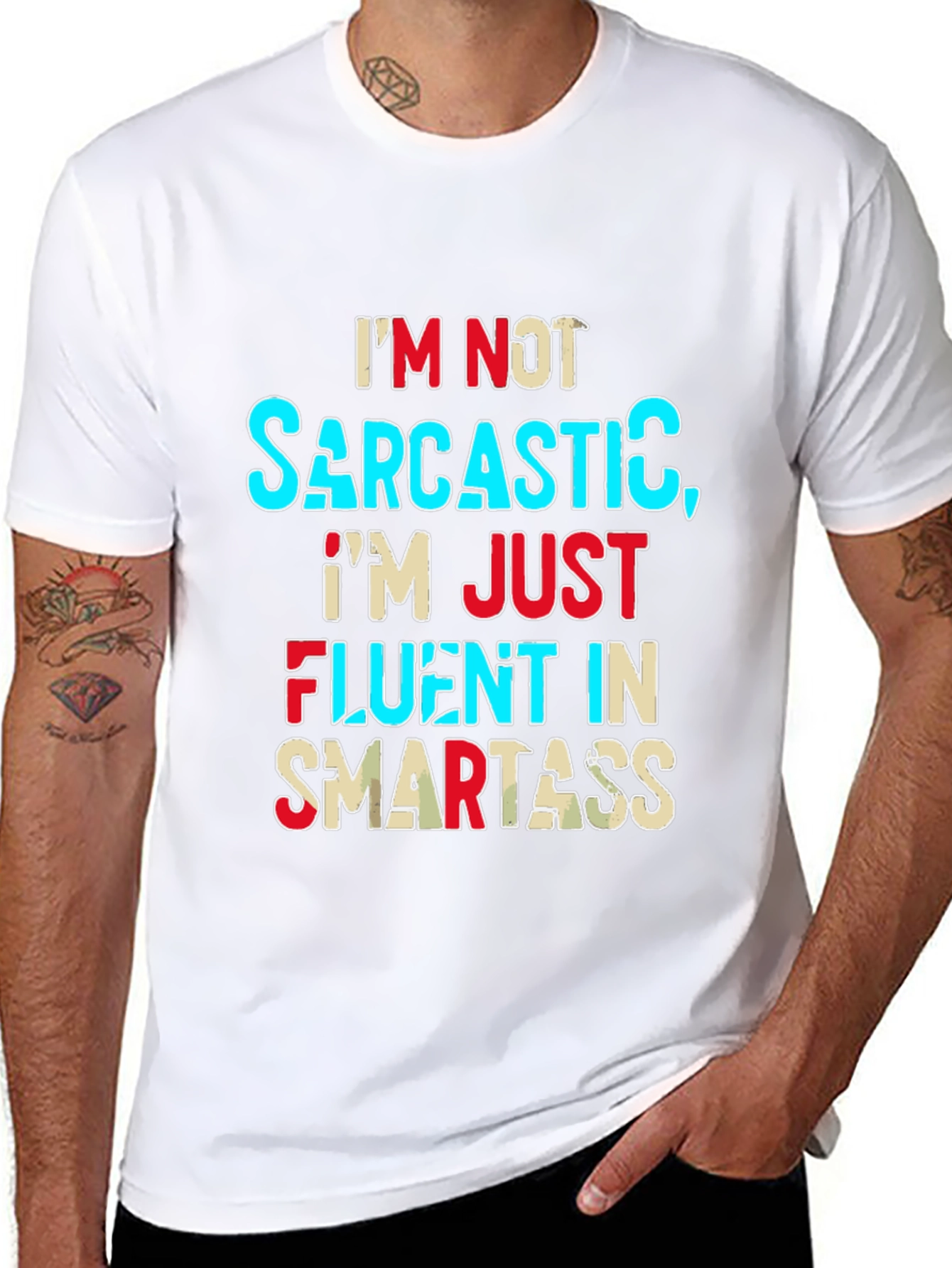 Sarcastic Smartass Novelty Graphic T-Shirt