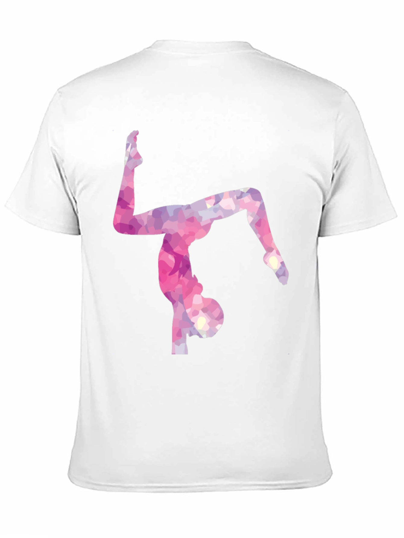 Gymnast Silhouette Graphic Tee - Stylish & Unique
