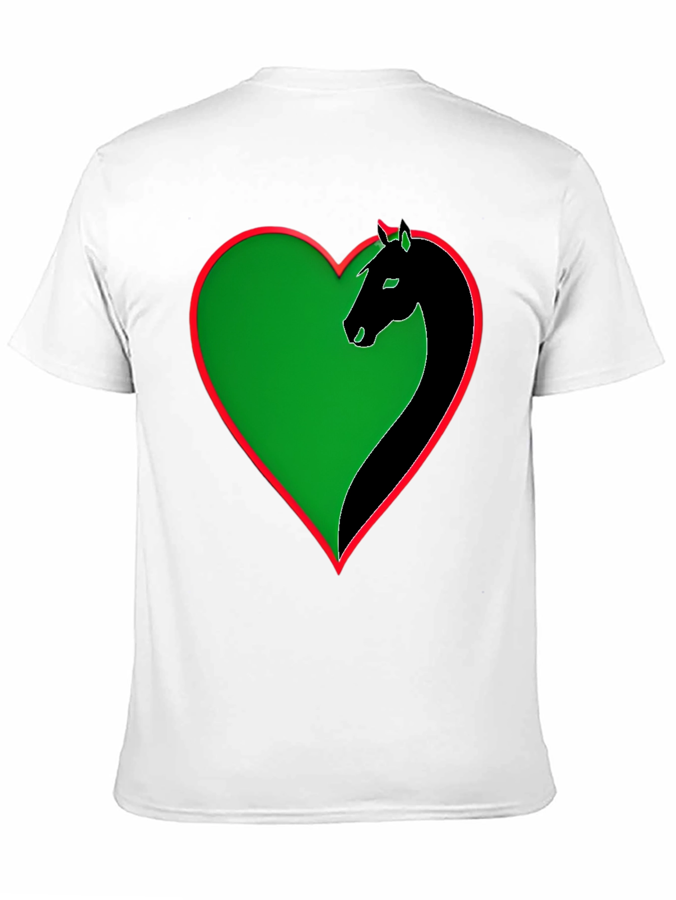 Horse Heart T-Shirt - Unique Graphic Tee