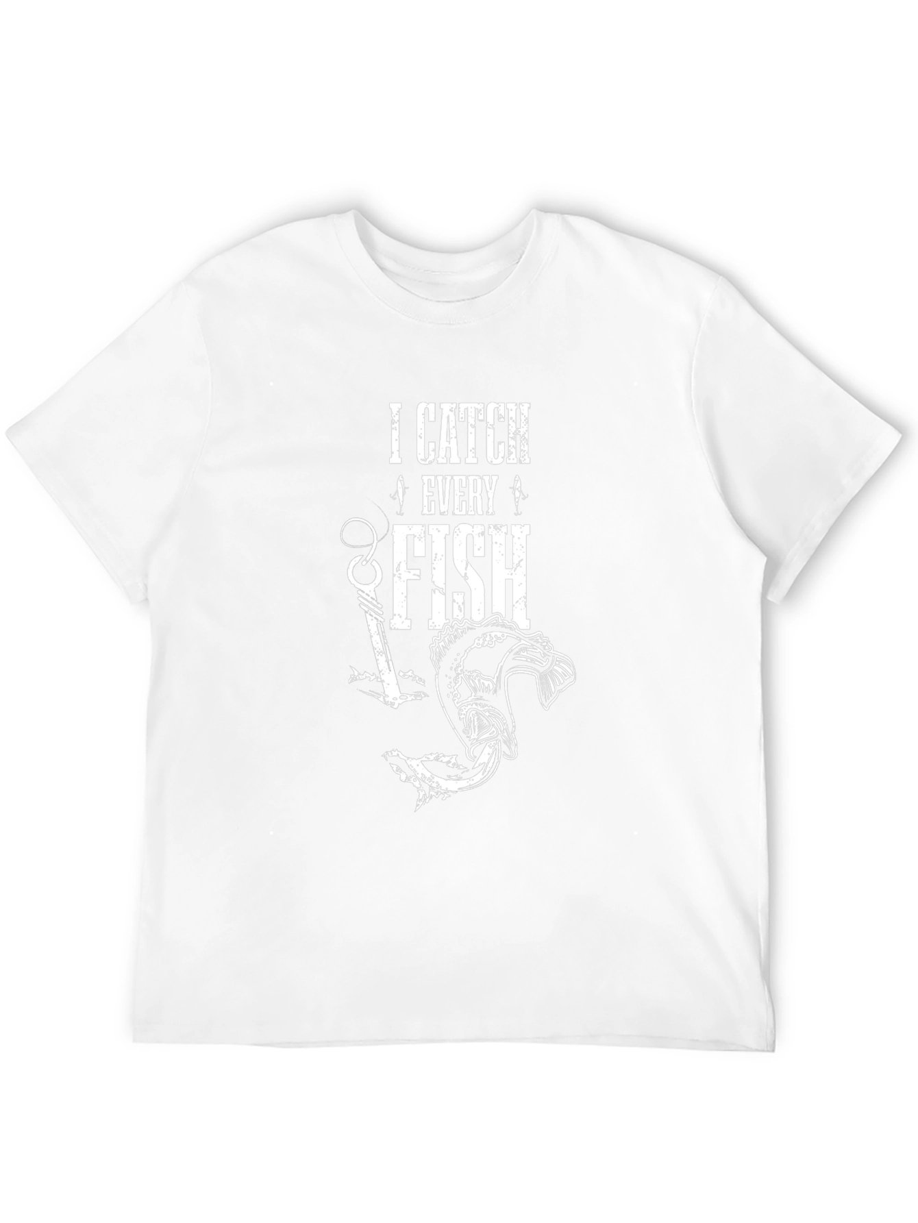 I Catch Every Fish Graphic Tee - Black