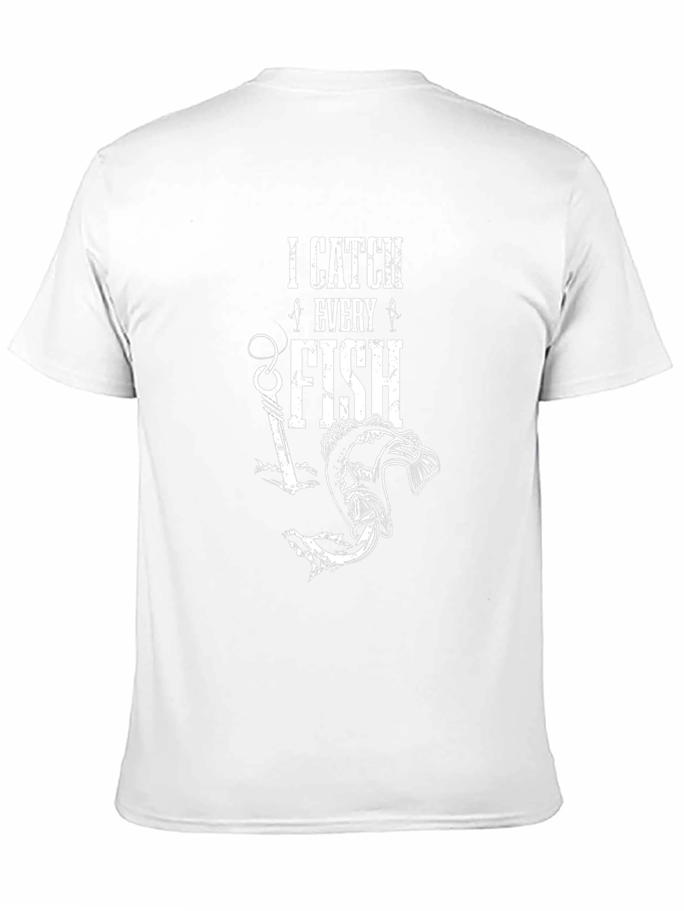 I Catch Every Fish Graphic Tee - Black