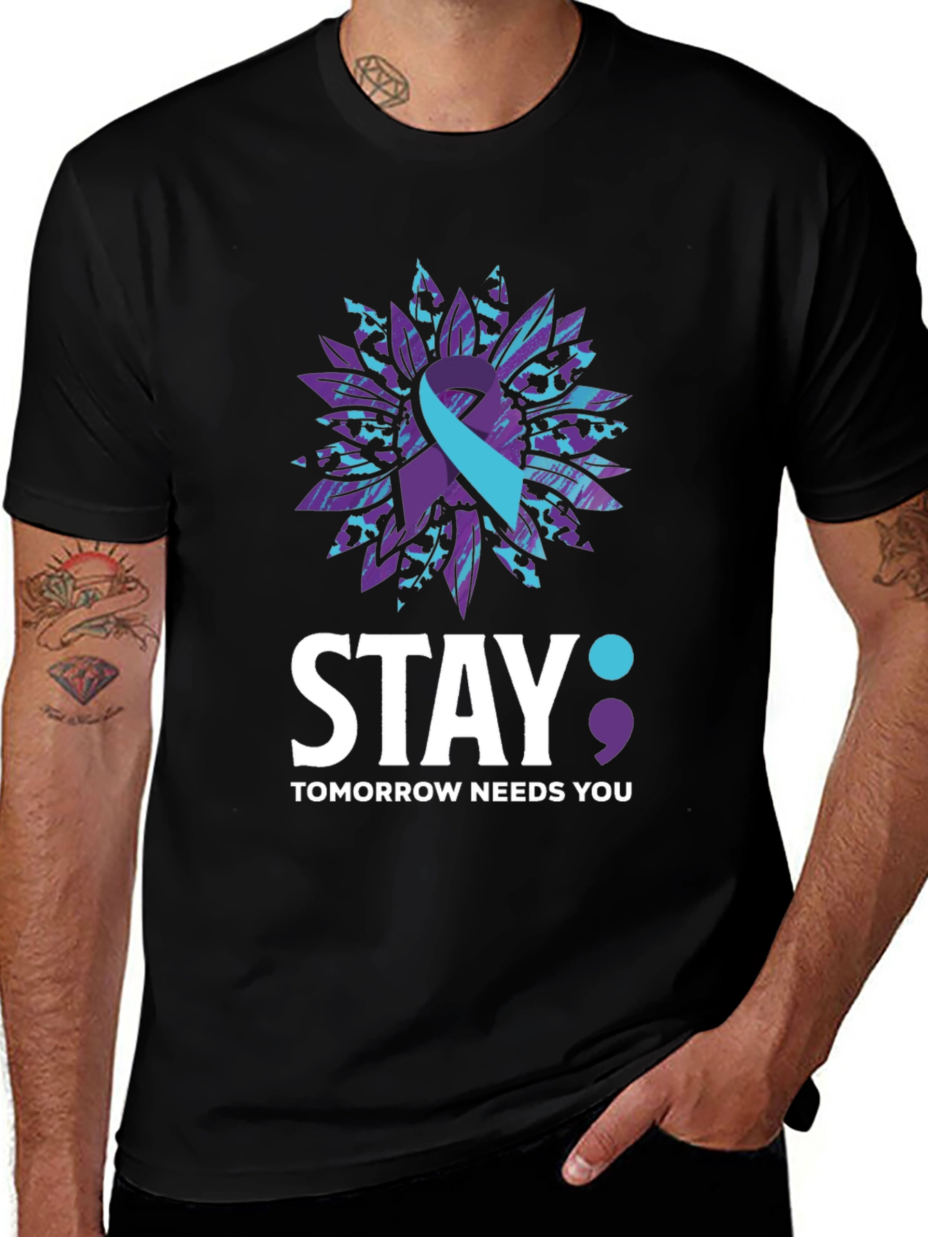 Stay Tomorrow Needs You Awareness T-Shirt