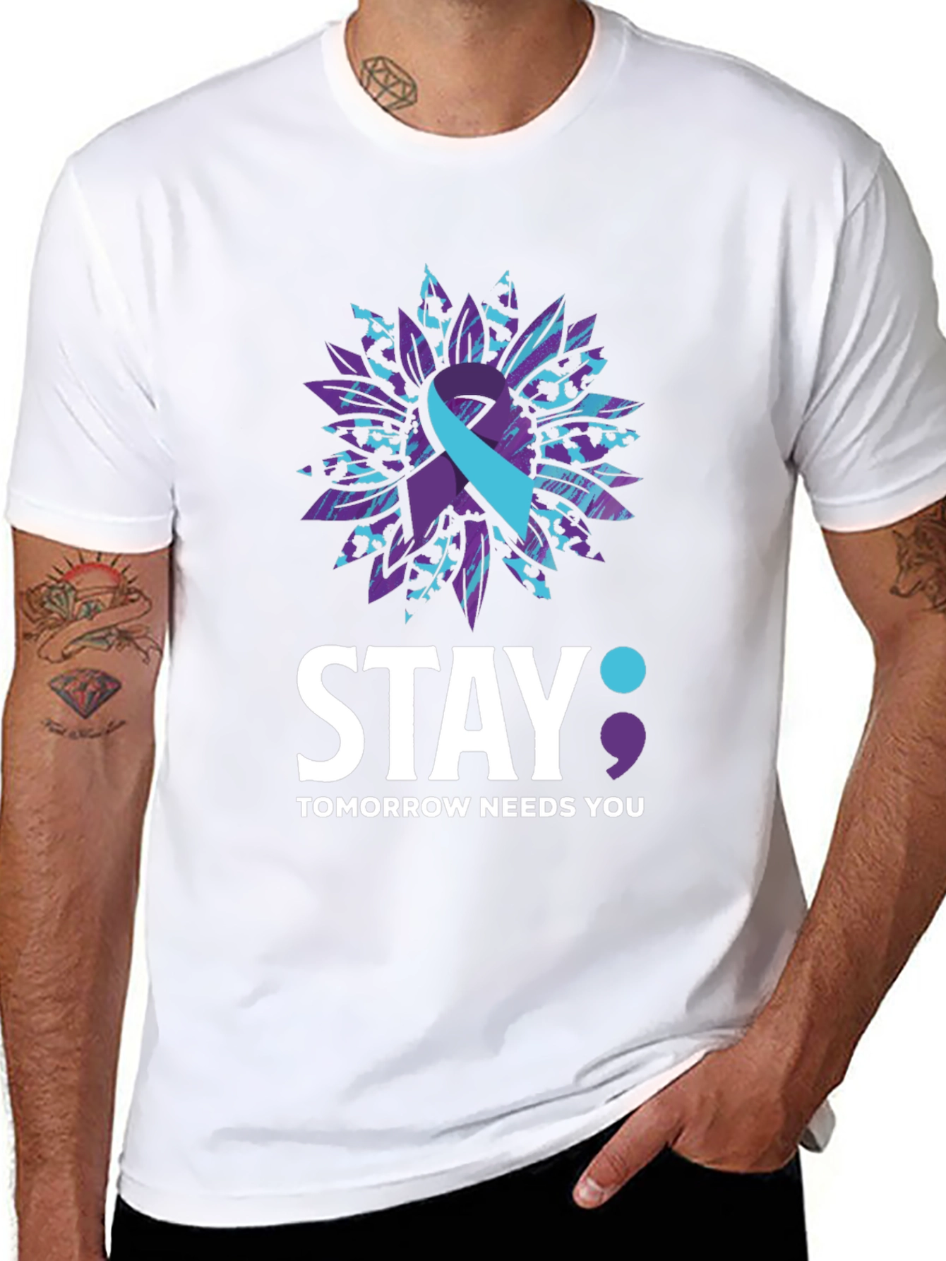Stay Tomorrow Needs You Awareness T-Shirt