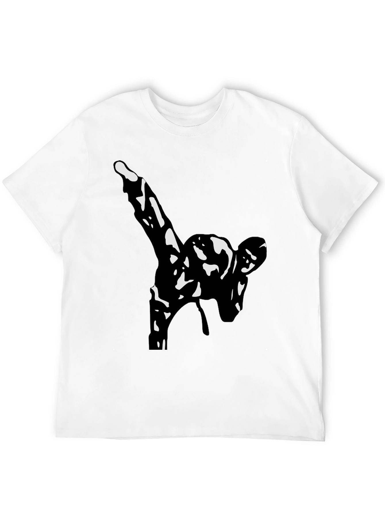 Martial Arts Graphic Black T-Shirt