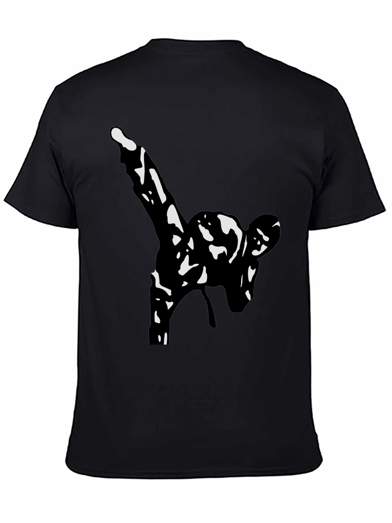 Martial Arts Graphic Black T-Shirt