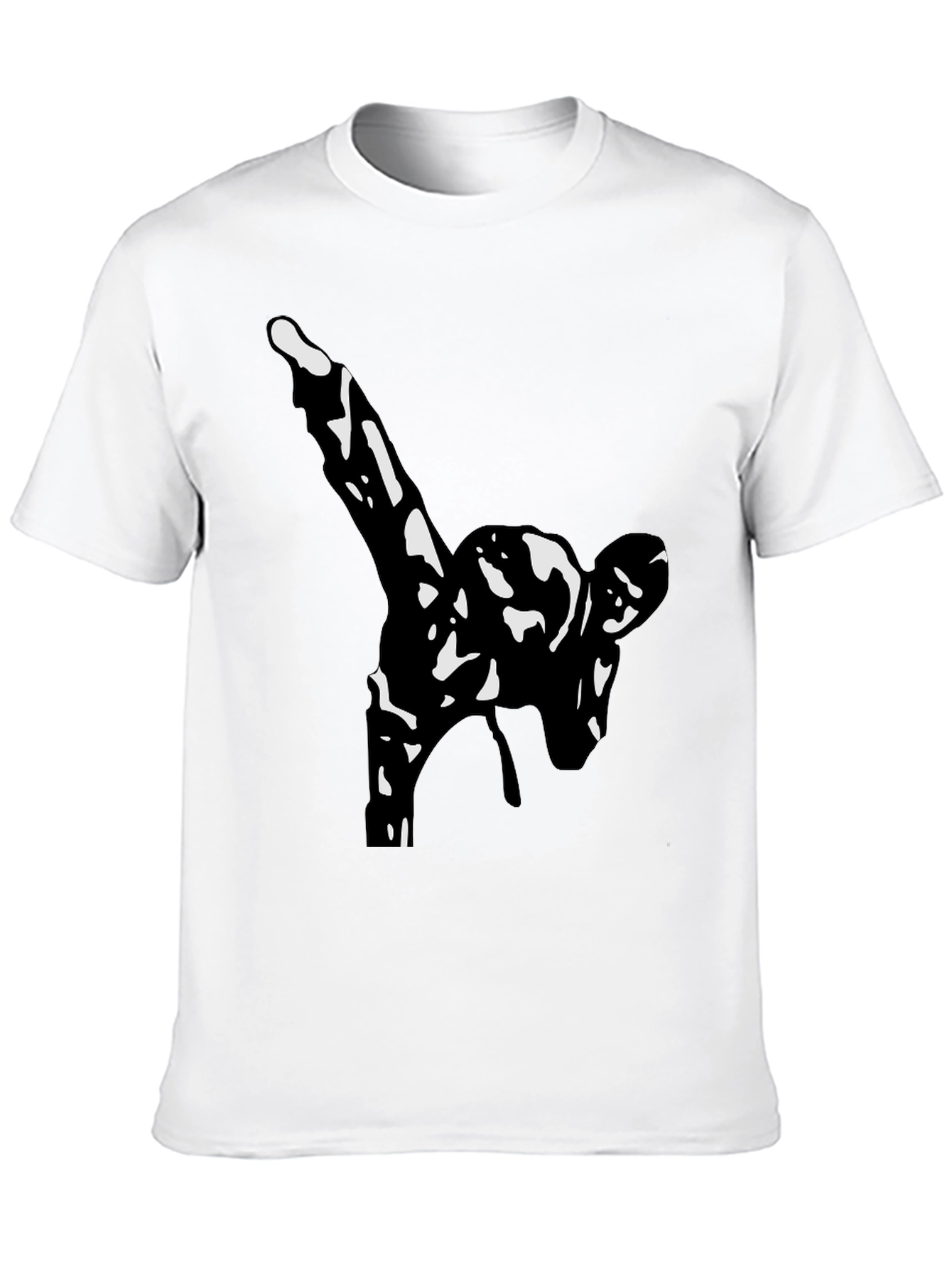 Martial Arts Graphic Black T-Shirt