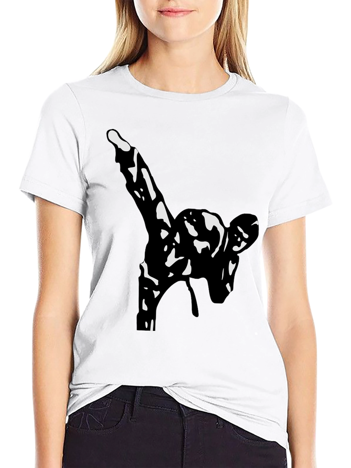 Martial Arts Graphic Black T-Shirt