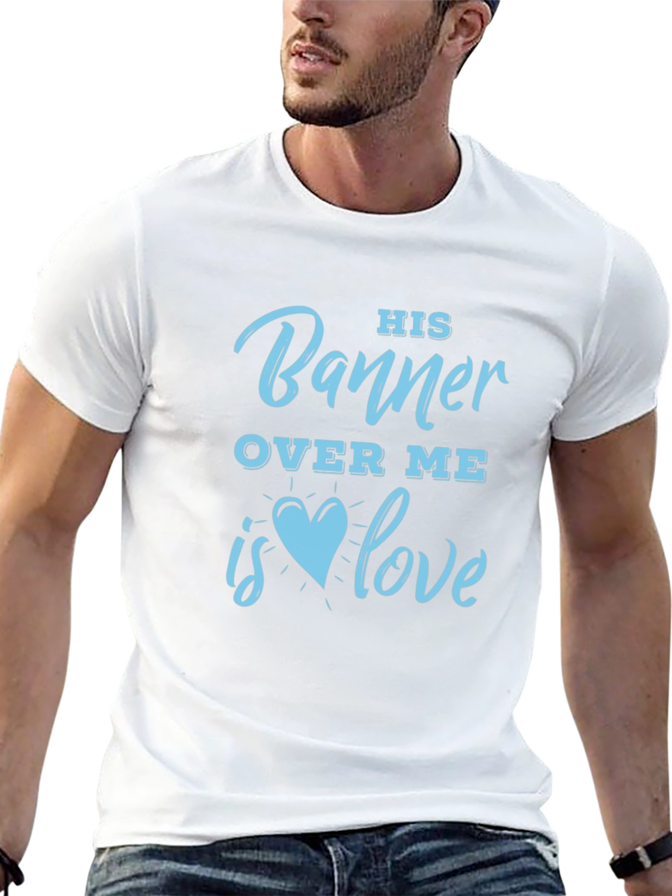 His Banner Over Me Love T-Shirt