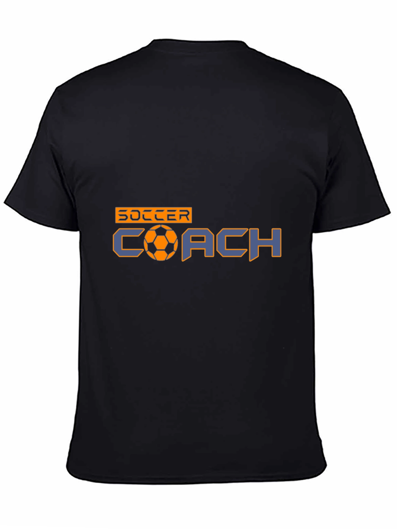 Soccer Coach Black T-Shirt