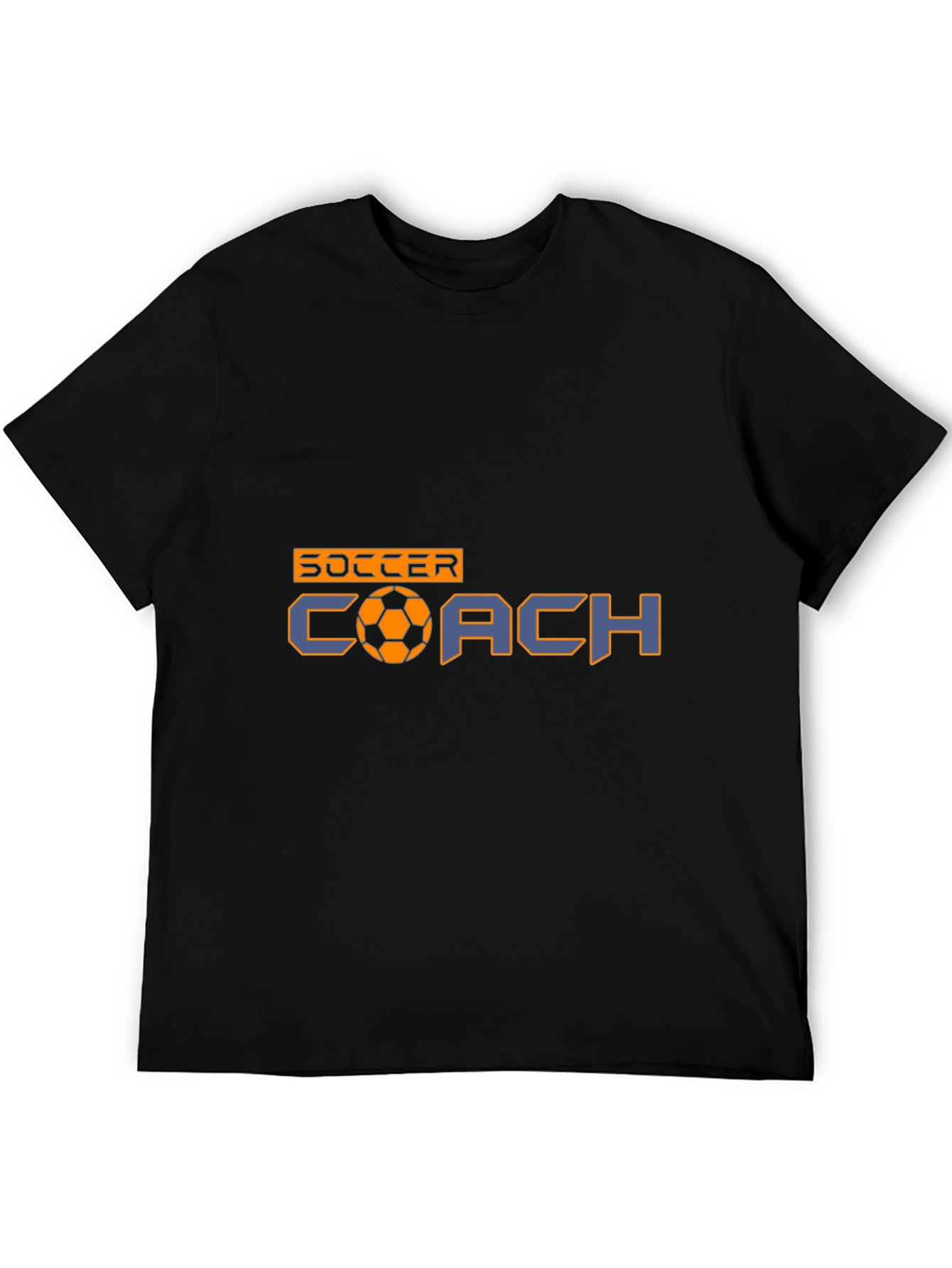 Soccer Coach Black T-Shirt