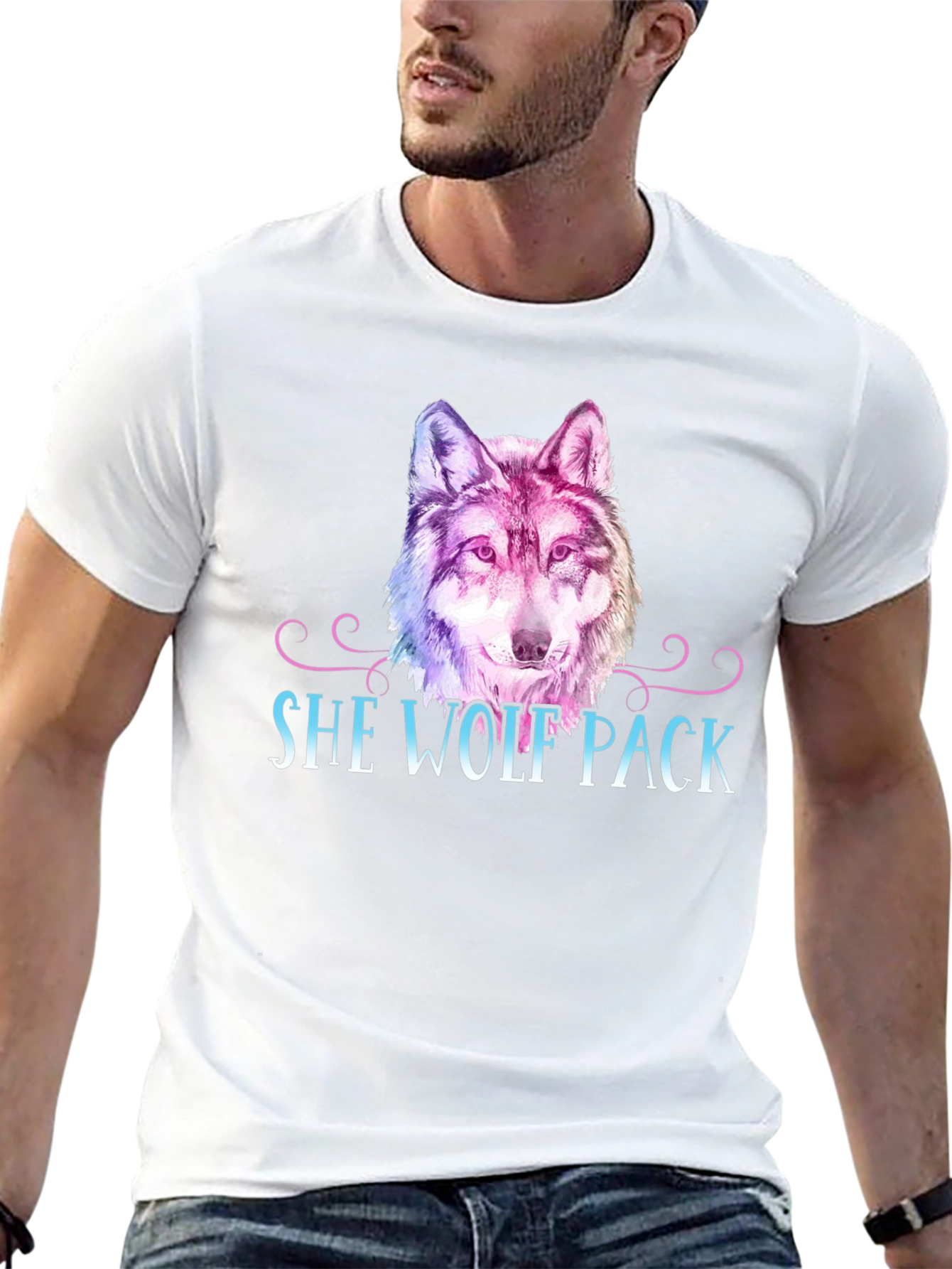 She Wolf Pack Graphic T-Shirt