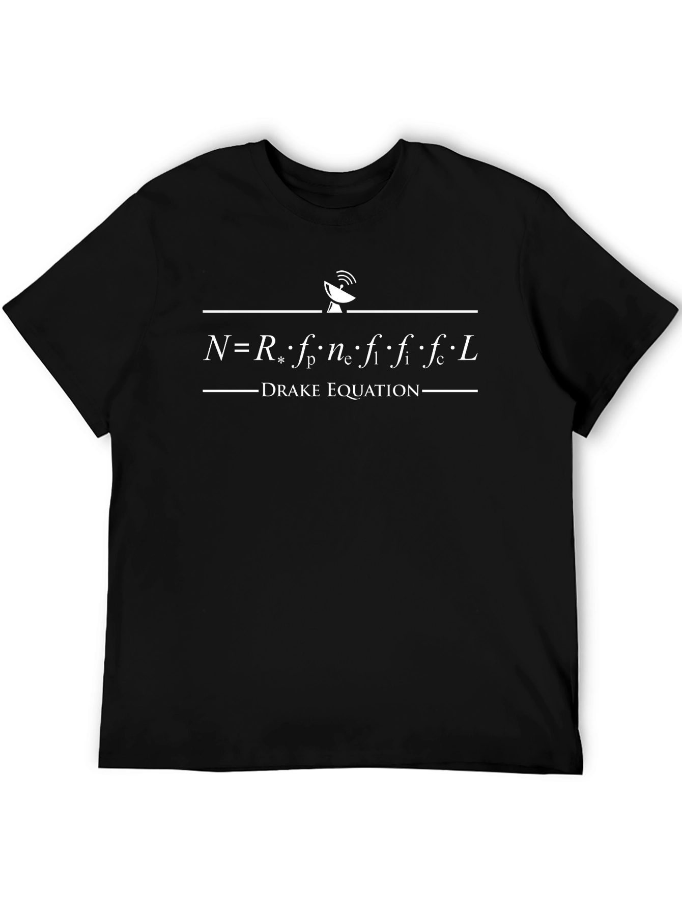 Drake Equation T-Shirt - Geeky Science Tee