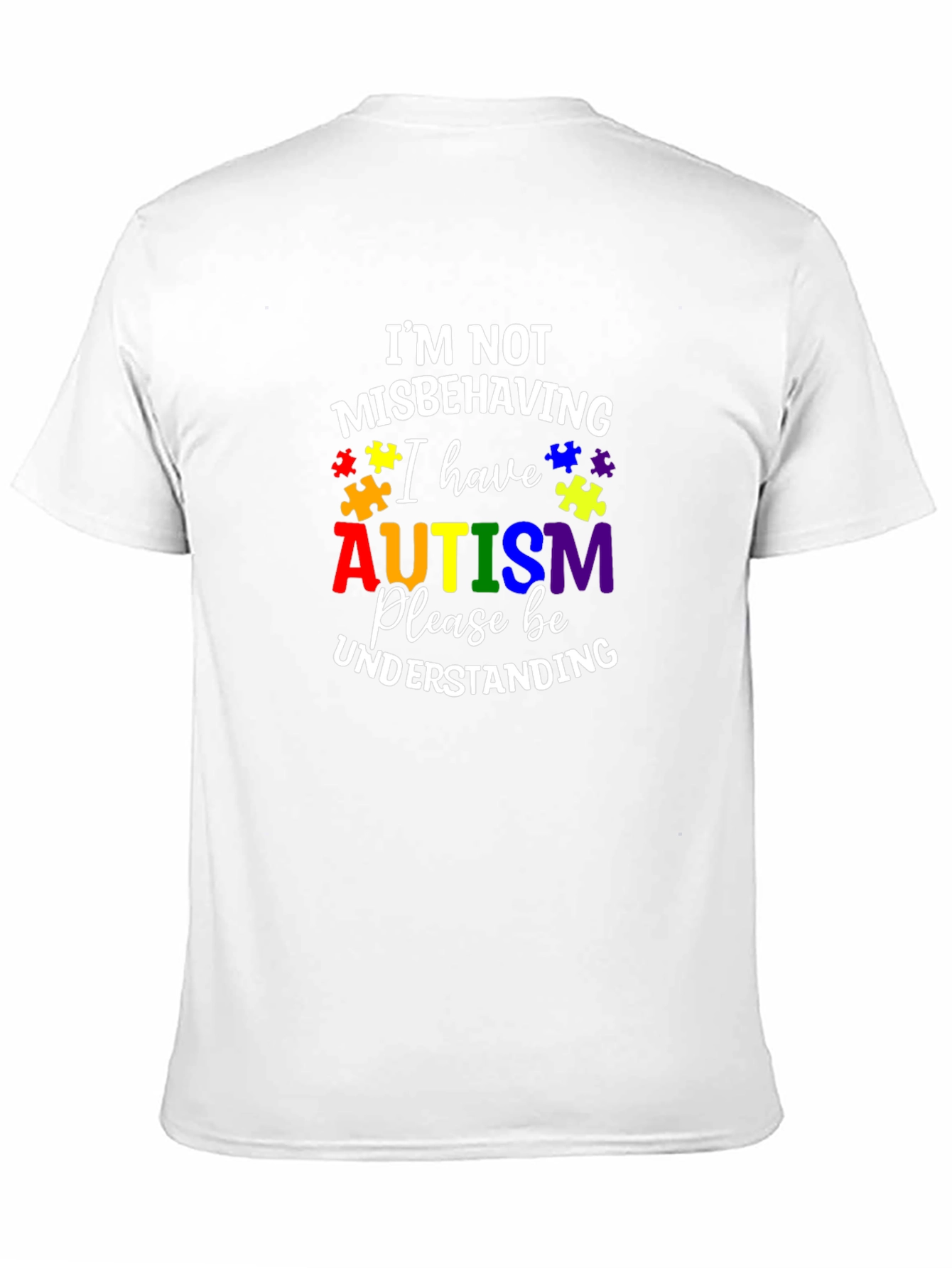 Autism Awareness T-Shirt: Im Not Misbehaving