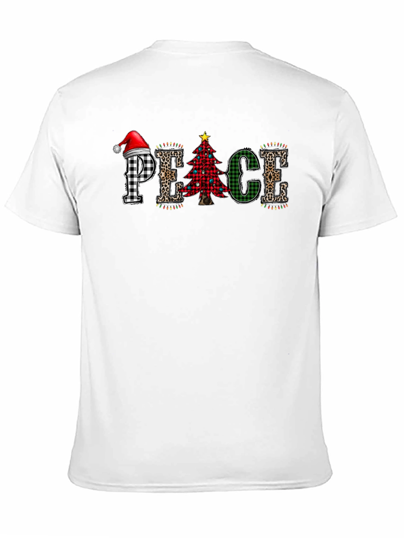 Festive Christmas PEACE T-Shirt